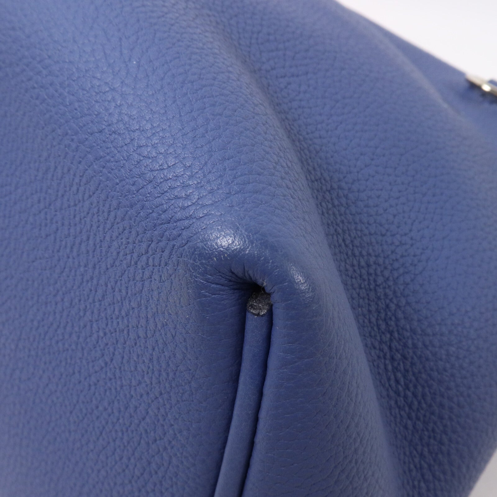 HERMES Togo皮革24/24 29cm手挽肩背兩用袋Bleu Brighton