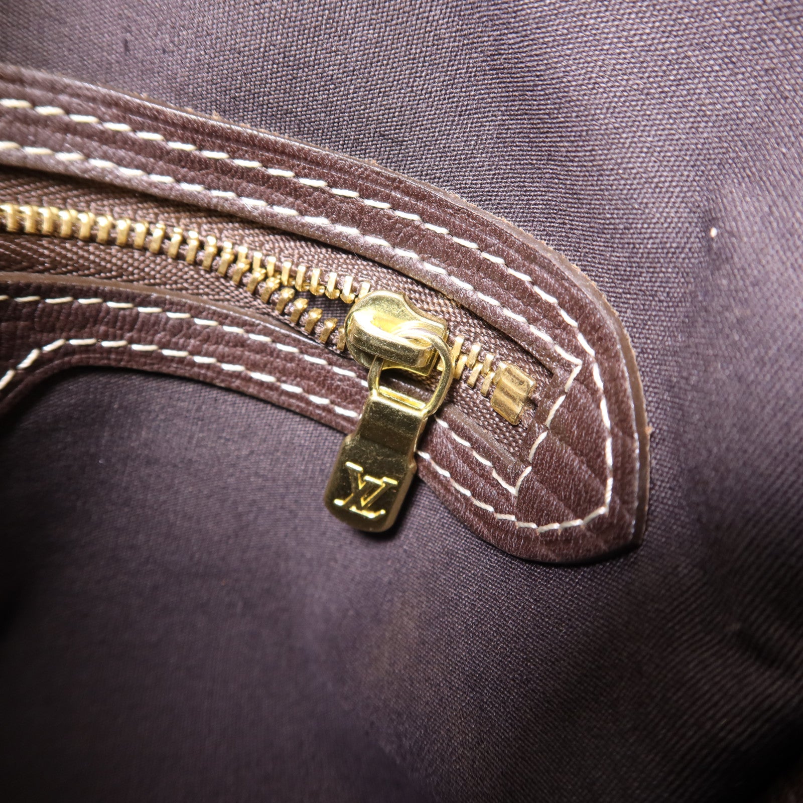 LOUIS VUITTON Monogram Mini Lin Bucket PM金扣肩背袋