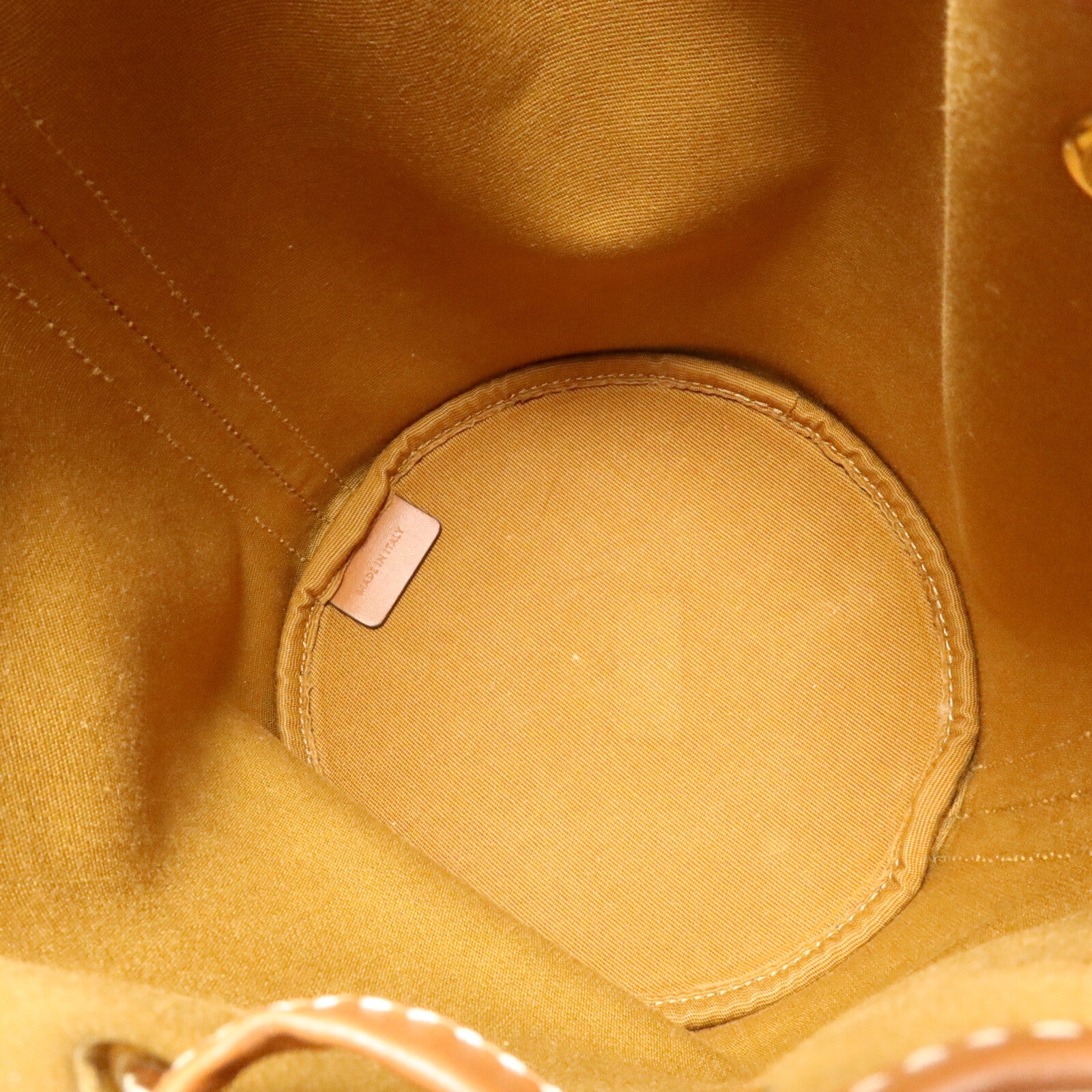 CELINE 塗層帆布Triomphe Drawstring Small Bucket肩背袋