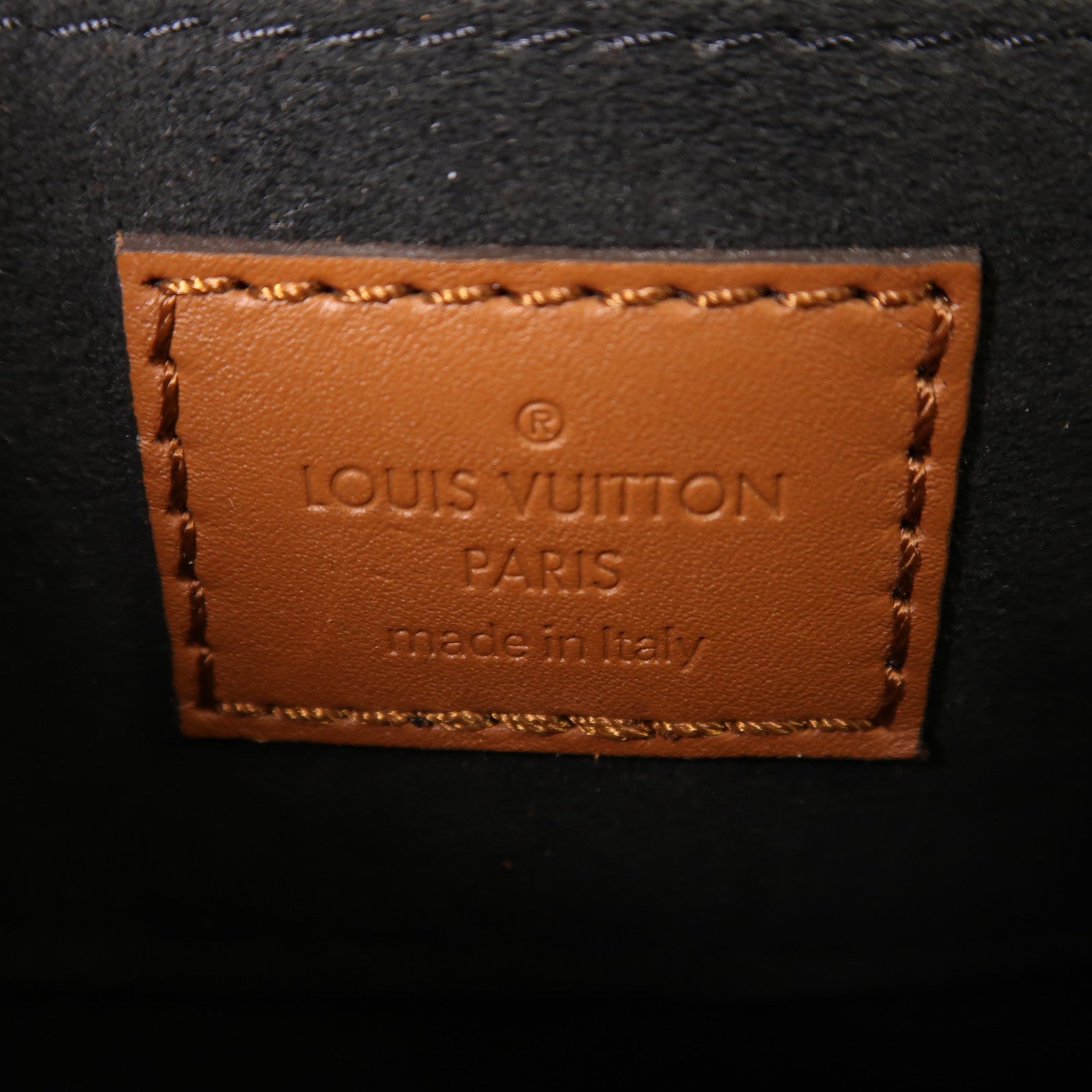 LOUIS VUITTON LV GHW Mini Dauphine Shoulder Bag M44580 Monogram Reverse Brown
