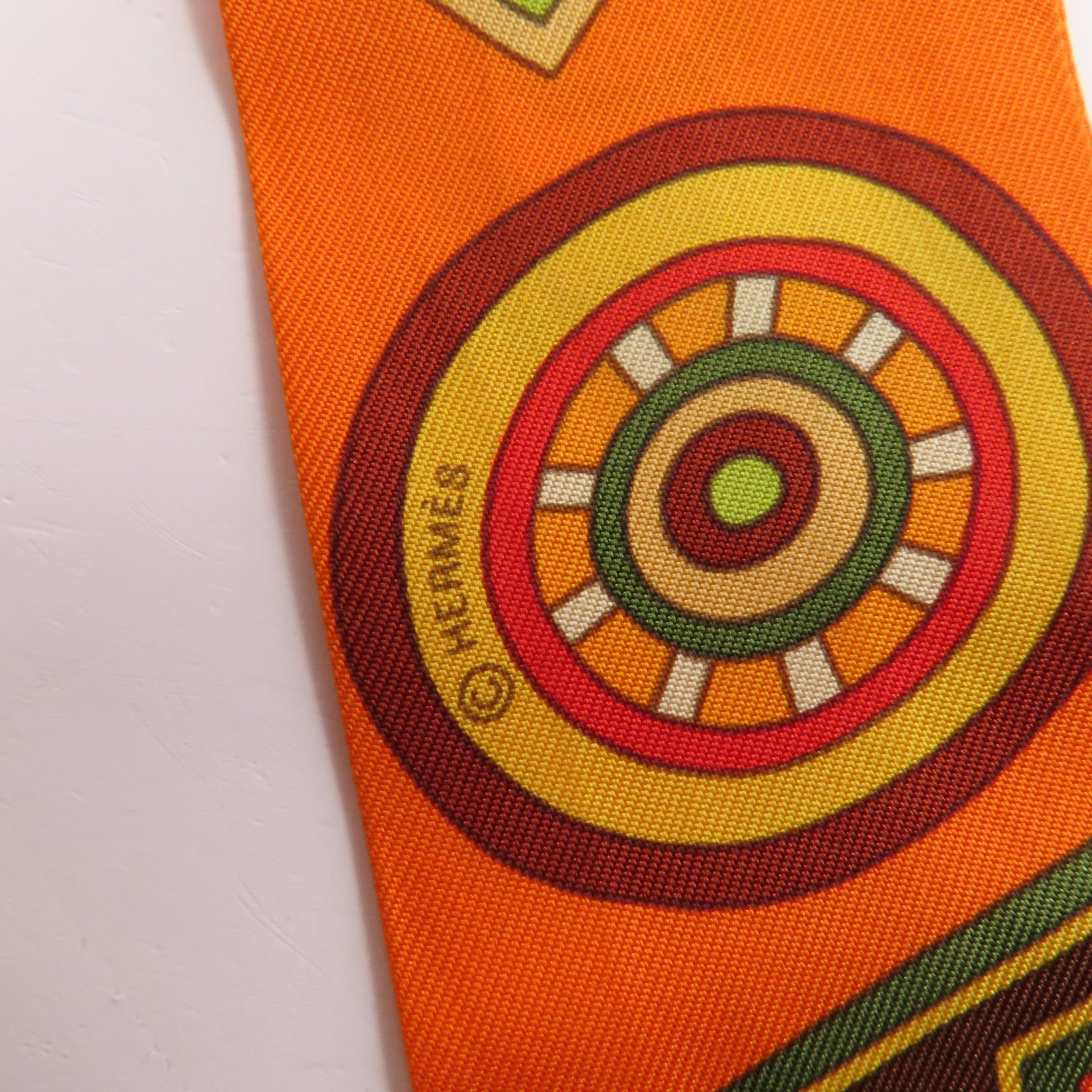 HERMES 絲質Twilly絲巾