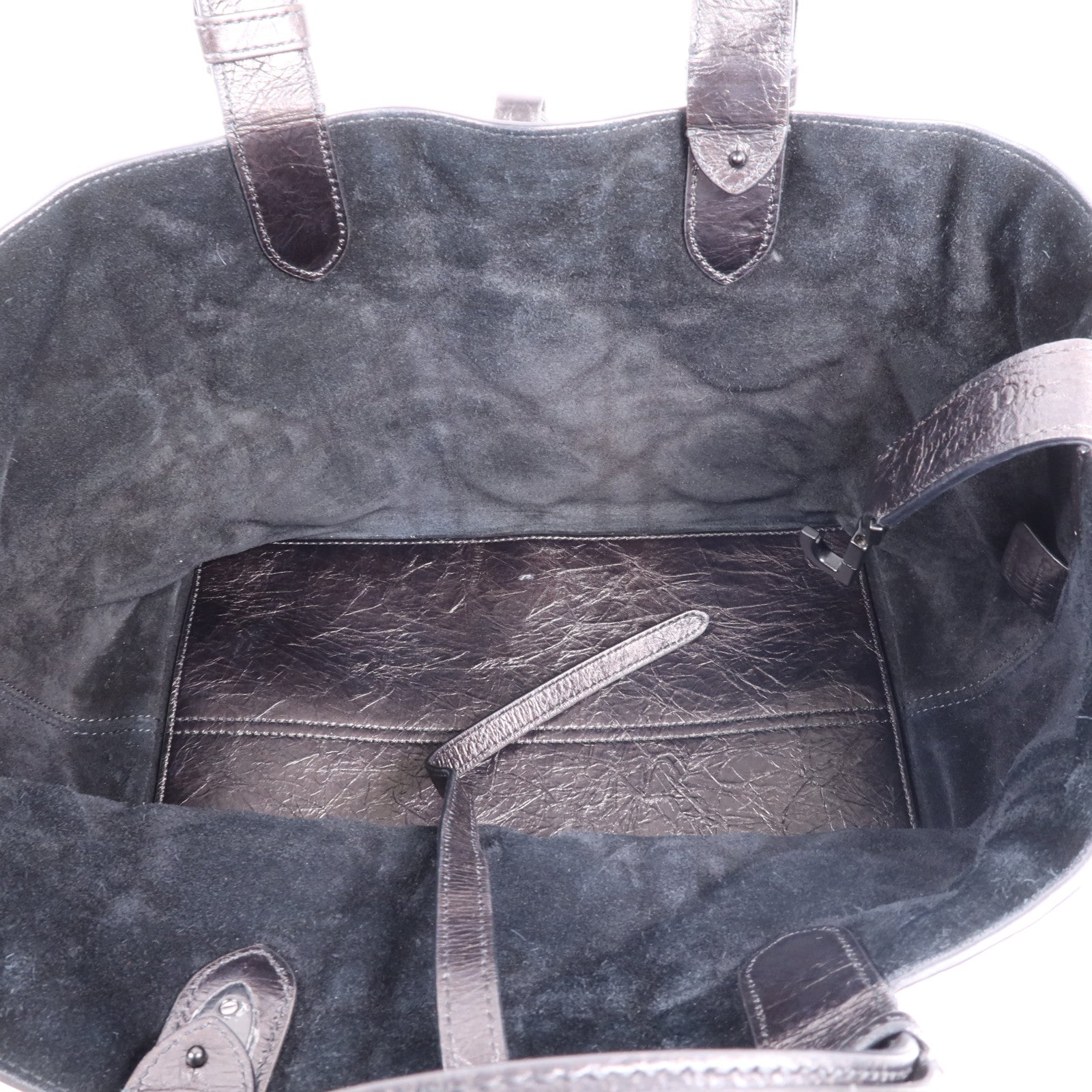 Dior 牛皮皮革Toujours Medium金扣手挽袋