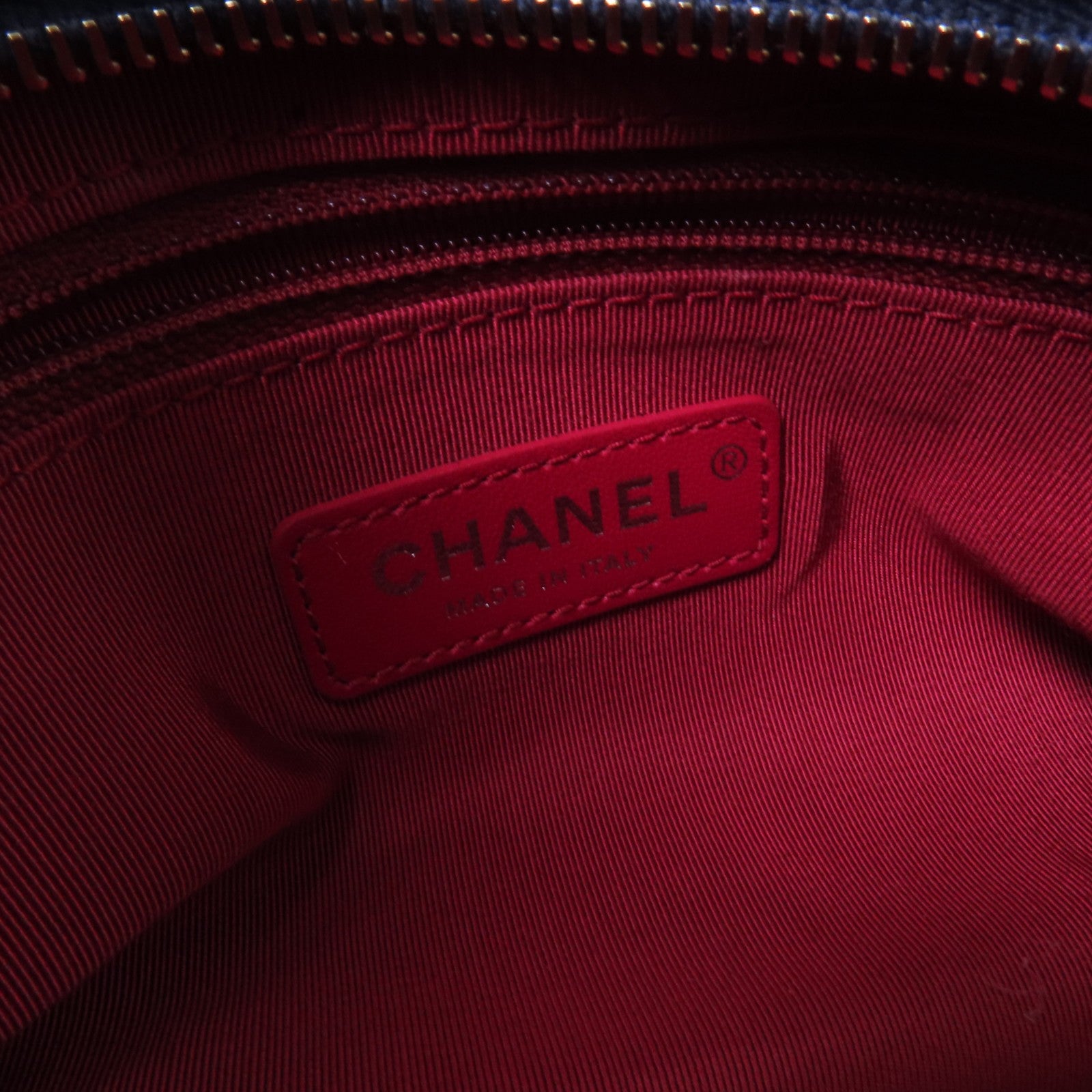 CHANEL 牛皮皮革Gabrielle Large金扣鏈帶肩背袋