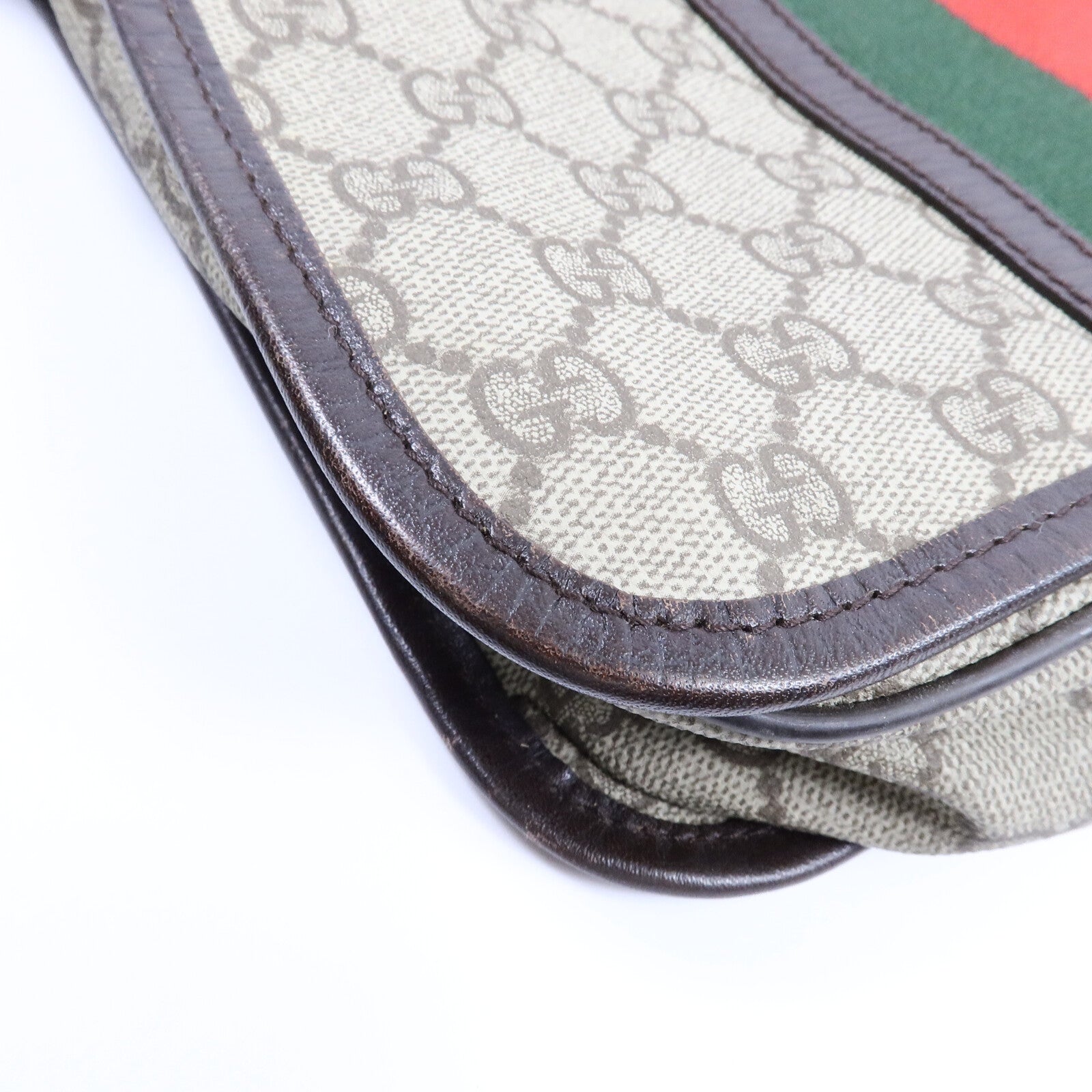 GUCCI 塗層帆布Shoulder Bag肩背袋