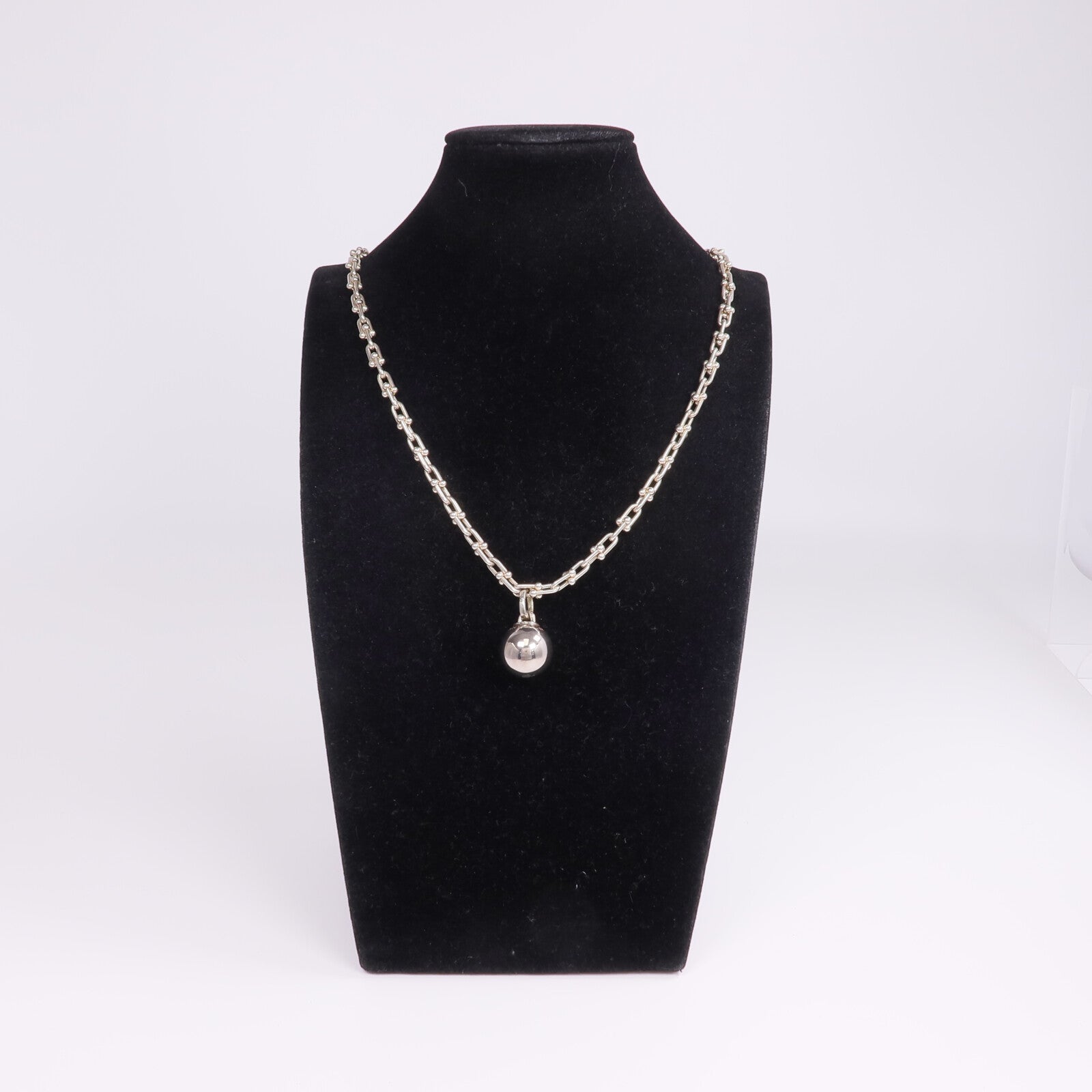 TIFFANY＆CO 925純銀Hardwear Wrap Necklace項鍊