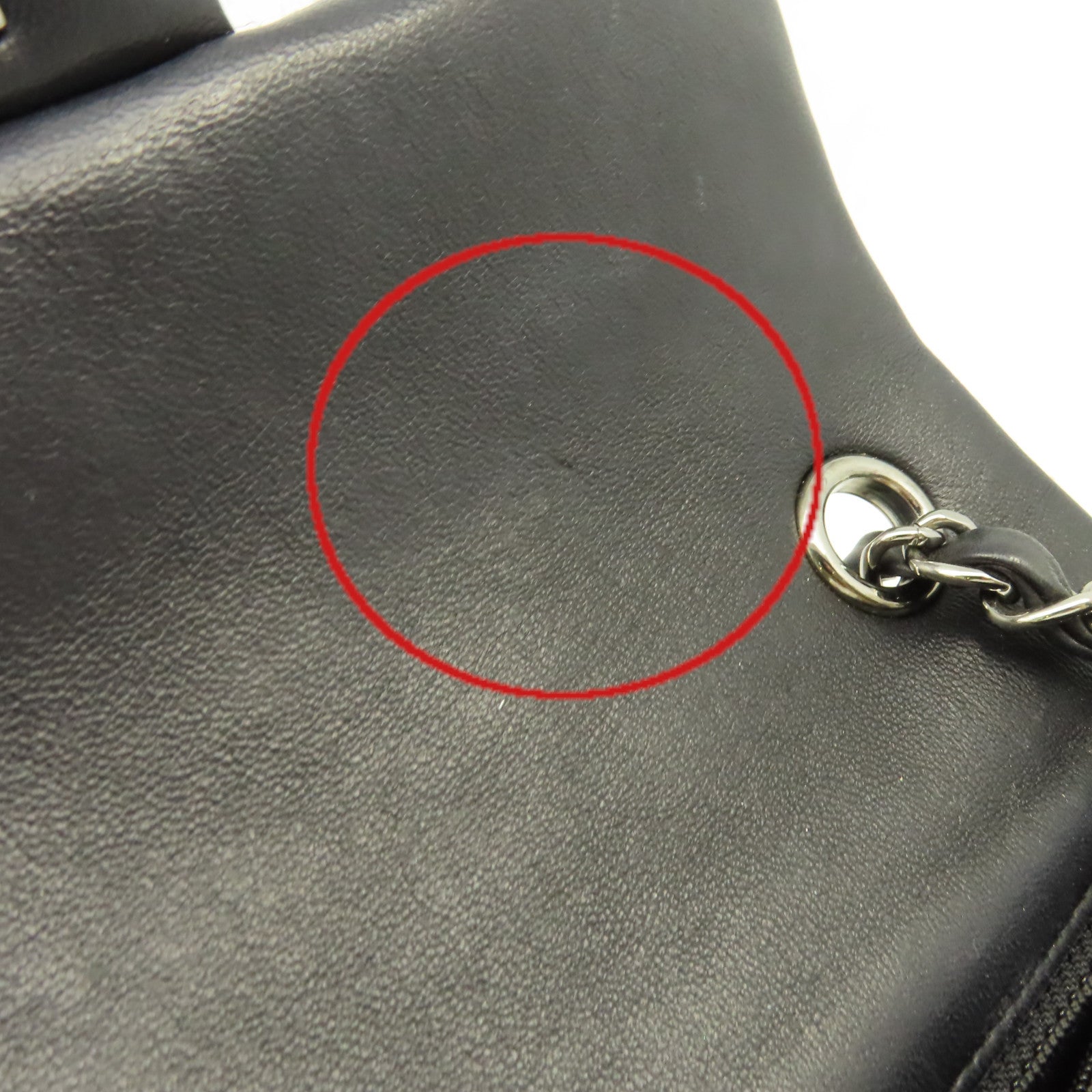 CHANEL 菱格斜紋軟呢Mini Flap Chain Shoulder Bag銀扣鏈帶肩背袋黑色/粉紅色