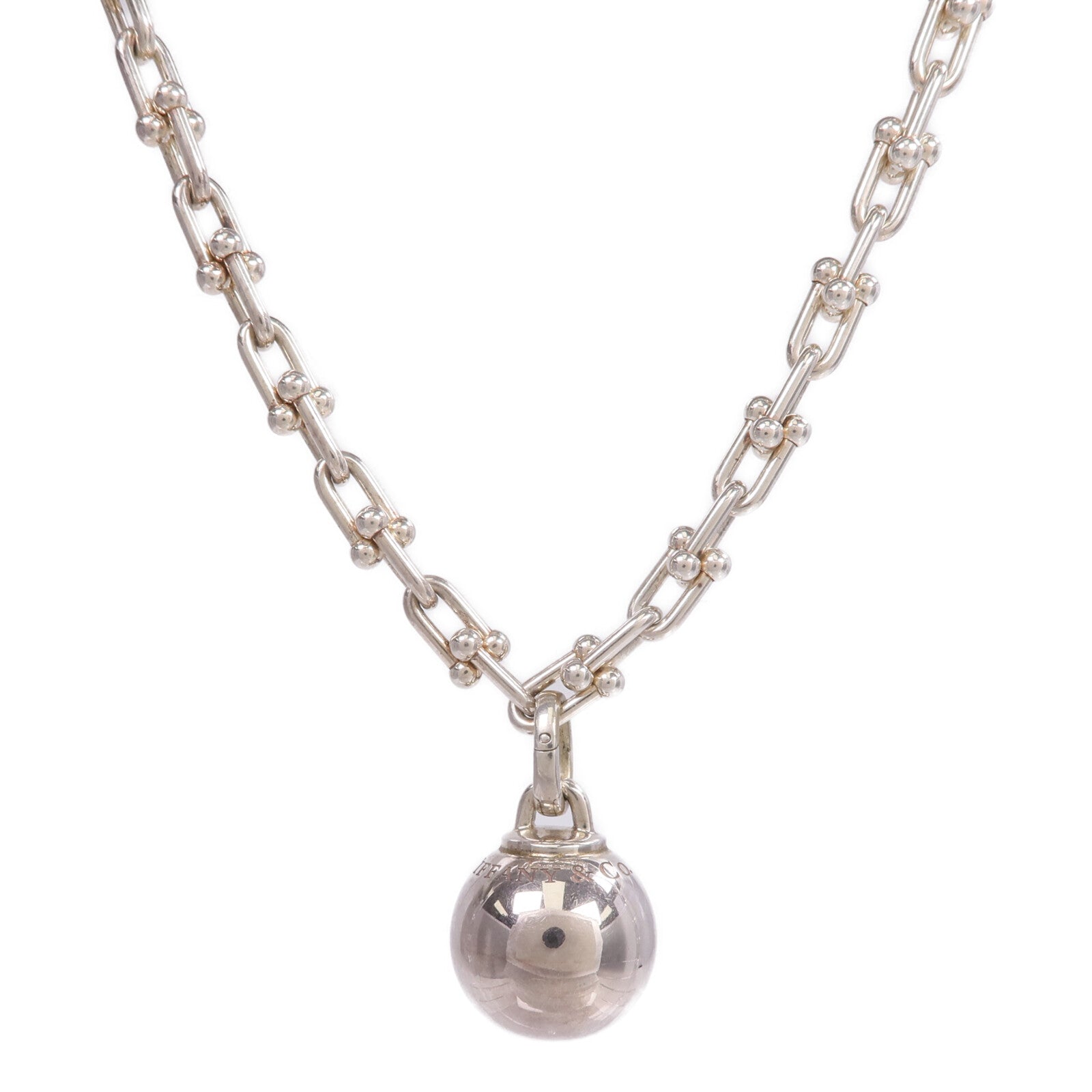 TIFFANY＆CO 925純銀Hardwear Wrap Necklace項鍊