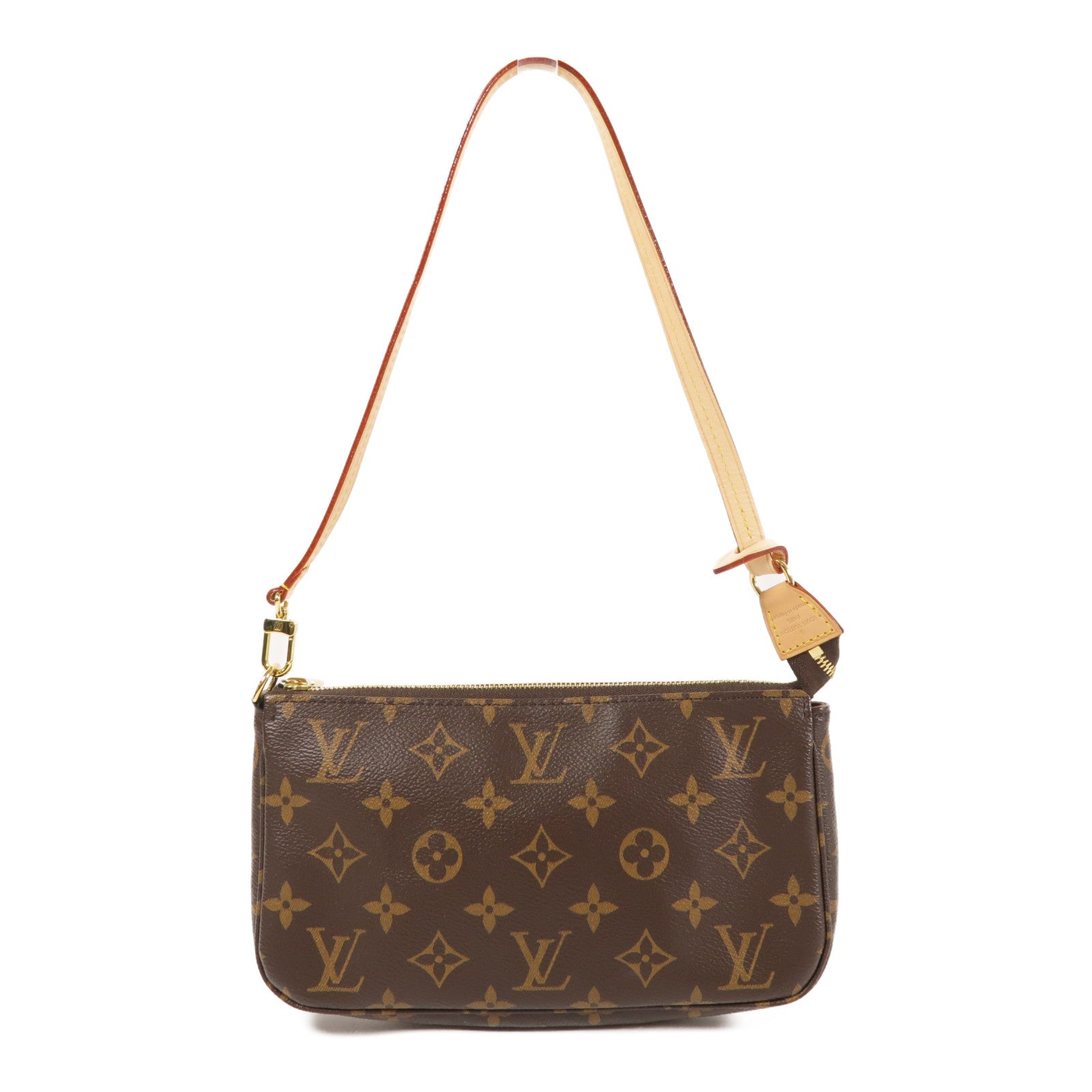 LOUIS VUITTON Monogram Pochette Accessoires金扣手拿包