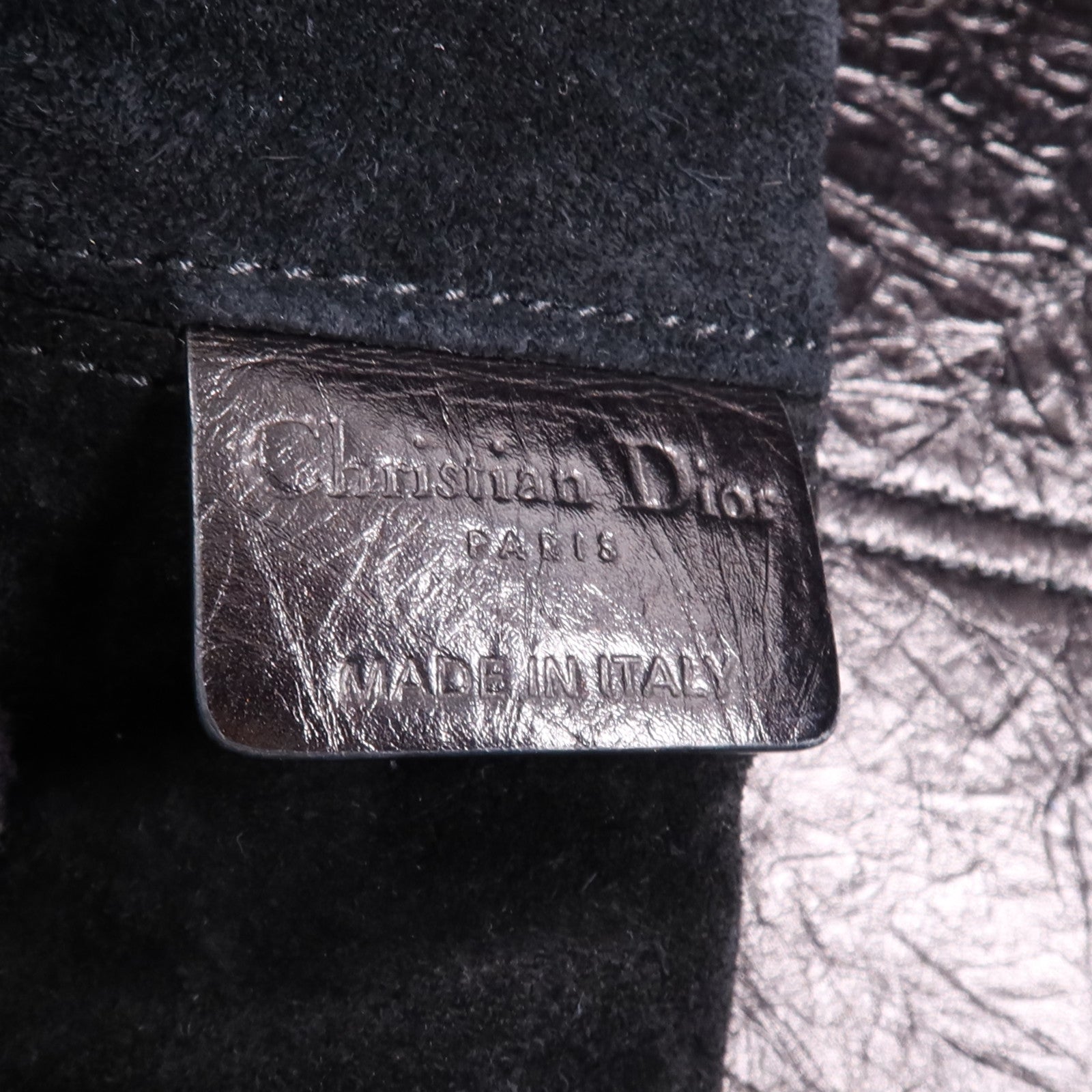 Dior 牛皮皮革Toujours Medium金扣手挽袋