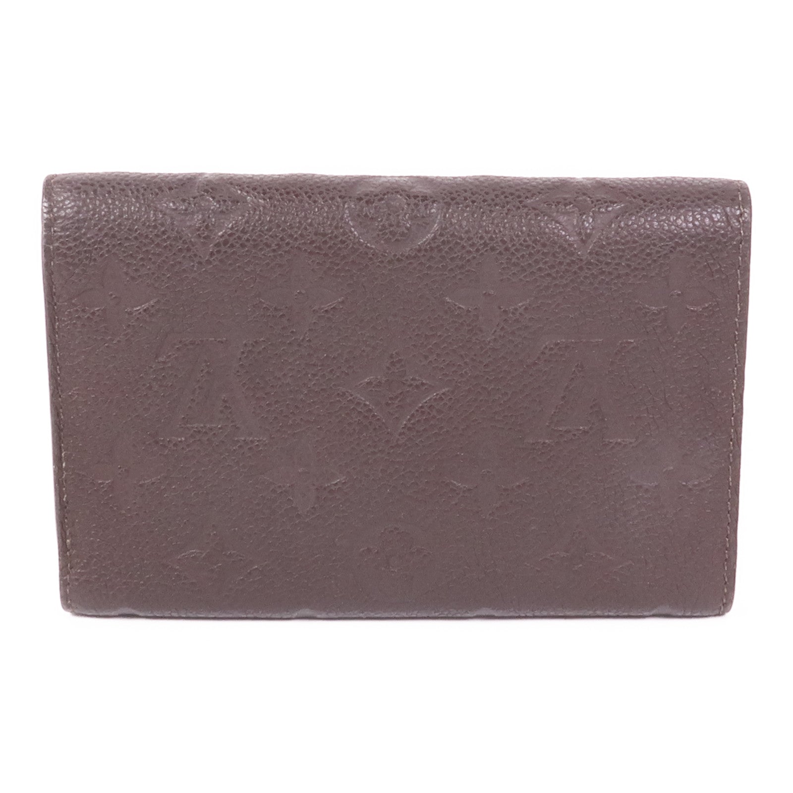 LOUIS VUITTON Monogram Empreinte Trifold Wallet金扣錢包