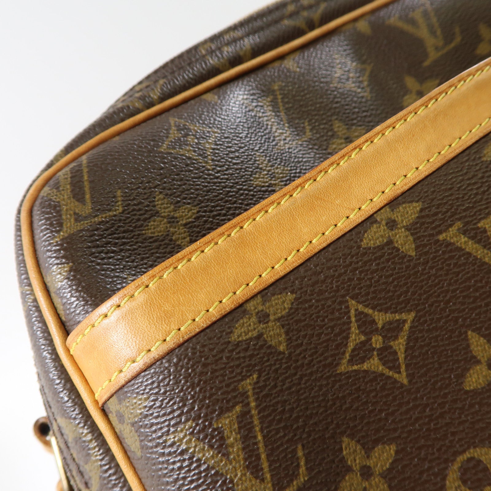 LOUIS VUITTON LV GHW Reporter PM Shoulder Bag M45254 Monogram Brown