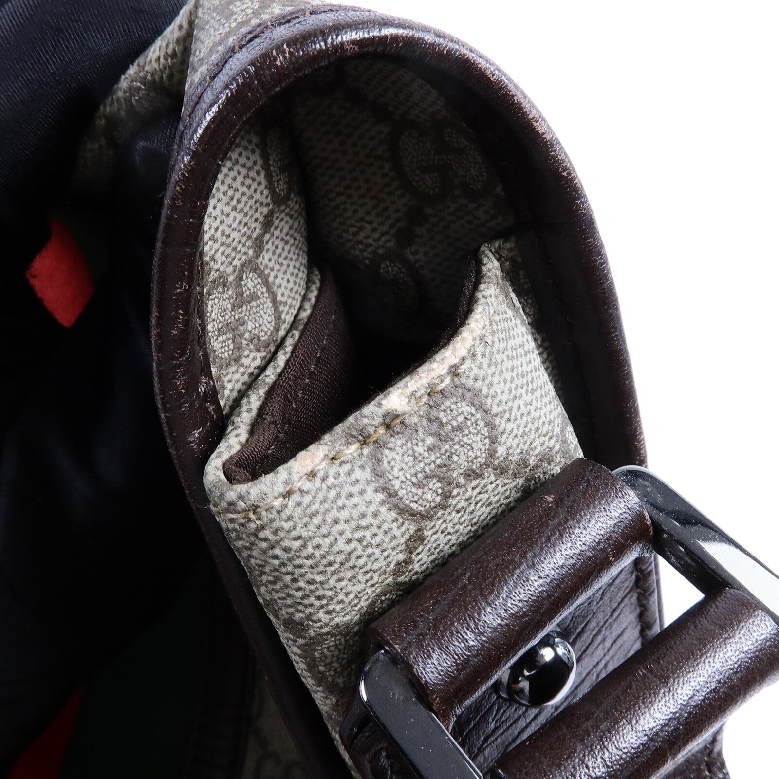 GUCCI 塗層帆布Shoulder Bag肩背袋