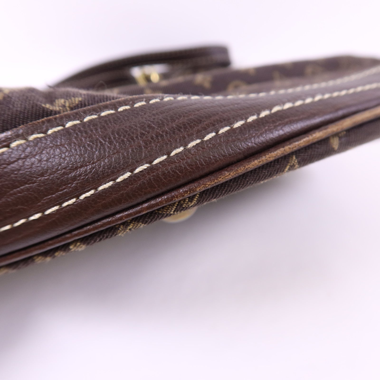 LOUIS VUITTON Monogram Mini Lin Bucket PM金扣肩背袋