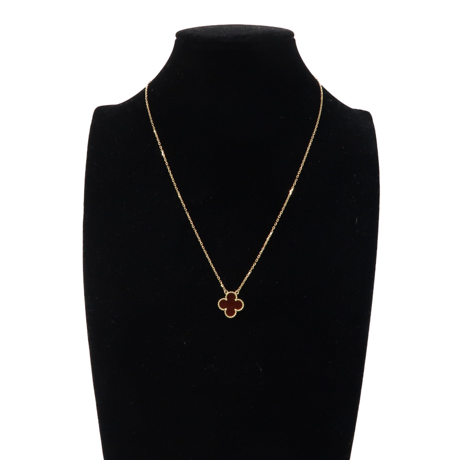 Van Cleef & Arpels 18黃金Necklace項鍊琥珀色