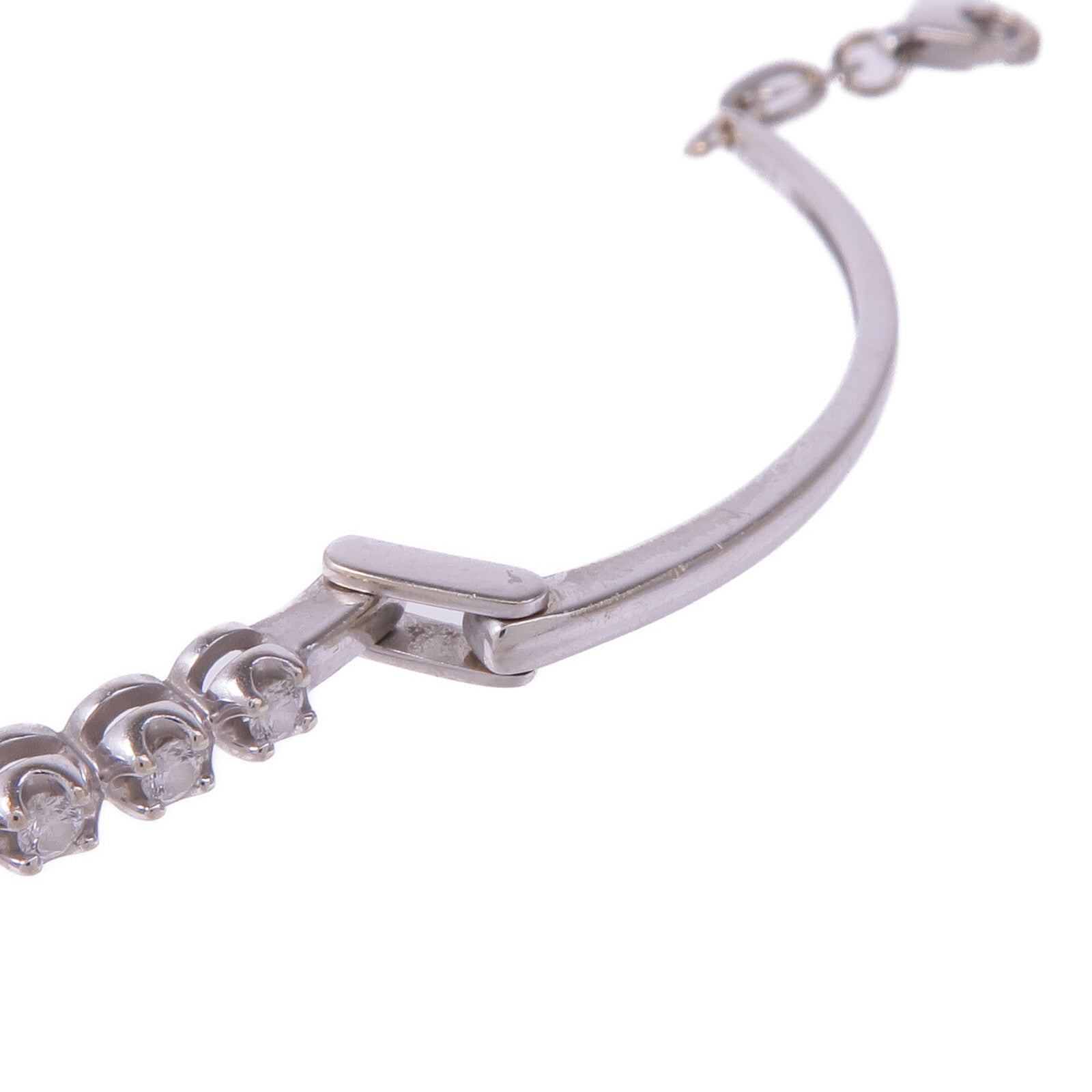 JEWELRY 18K白金Diamond Bracelet鑽石手鏈