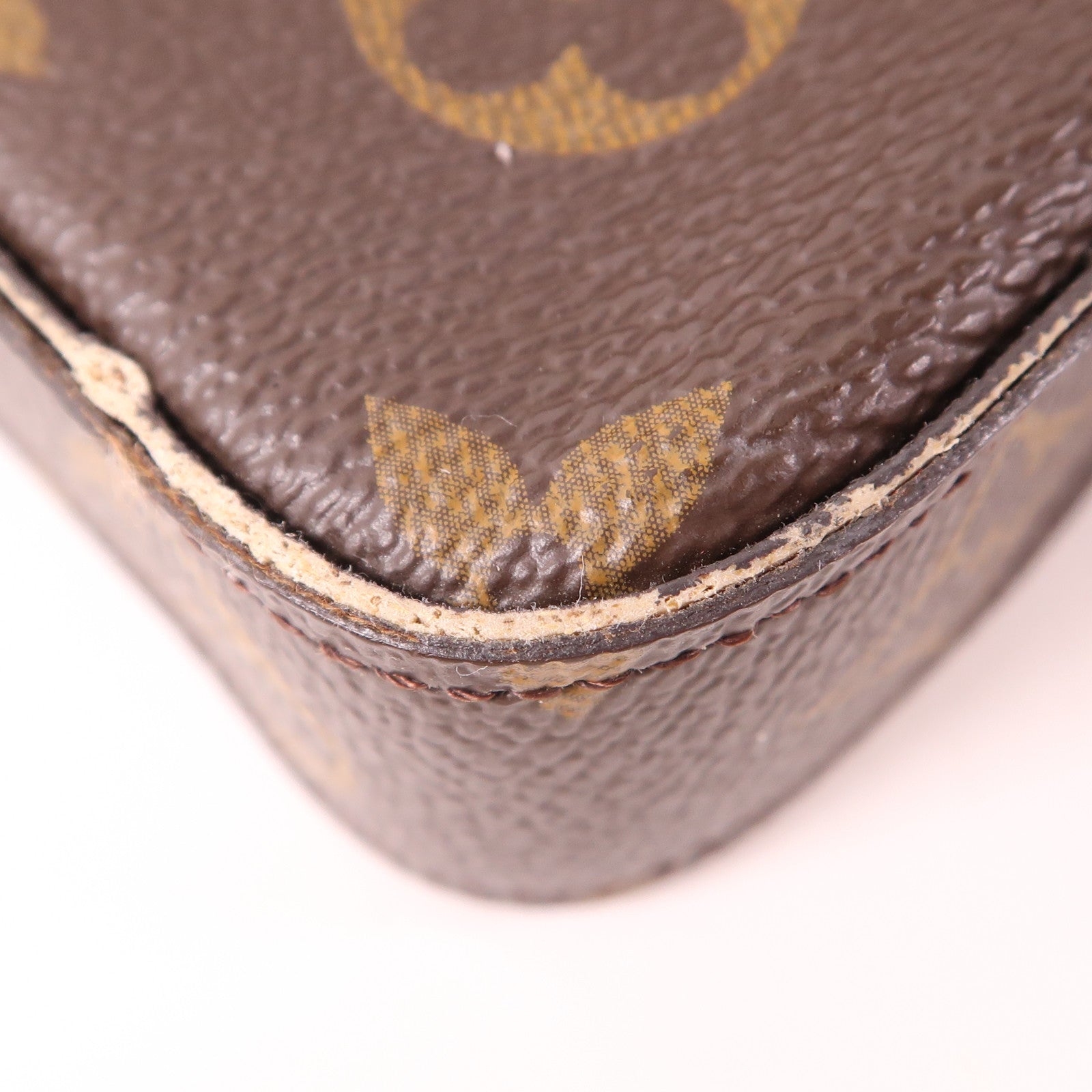 LOUIS VUITTON LV GHW Pochette Felicie Chain Shoulder Bag M61276 Monogram Brown