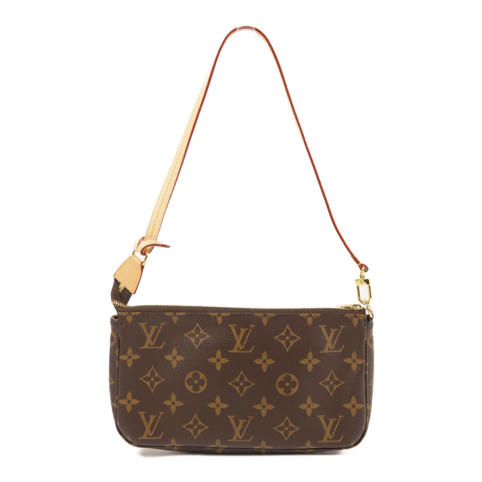 LOUIS VUITTON Monogram Pochette Accessoires金扣手拿包