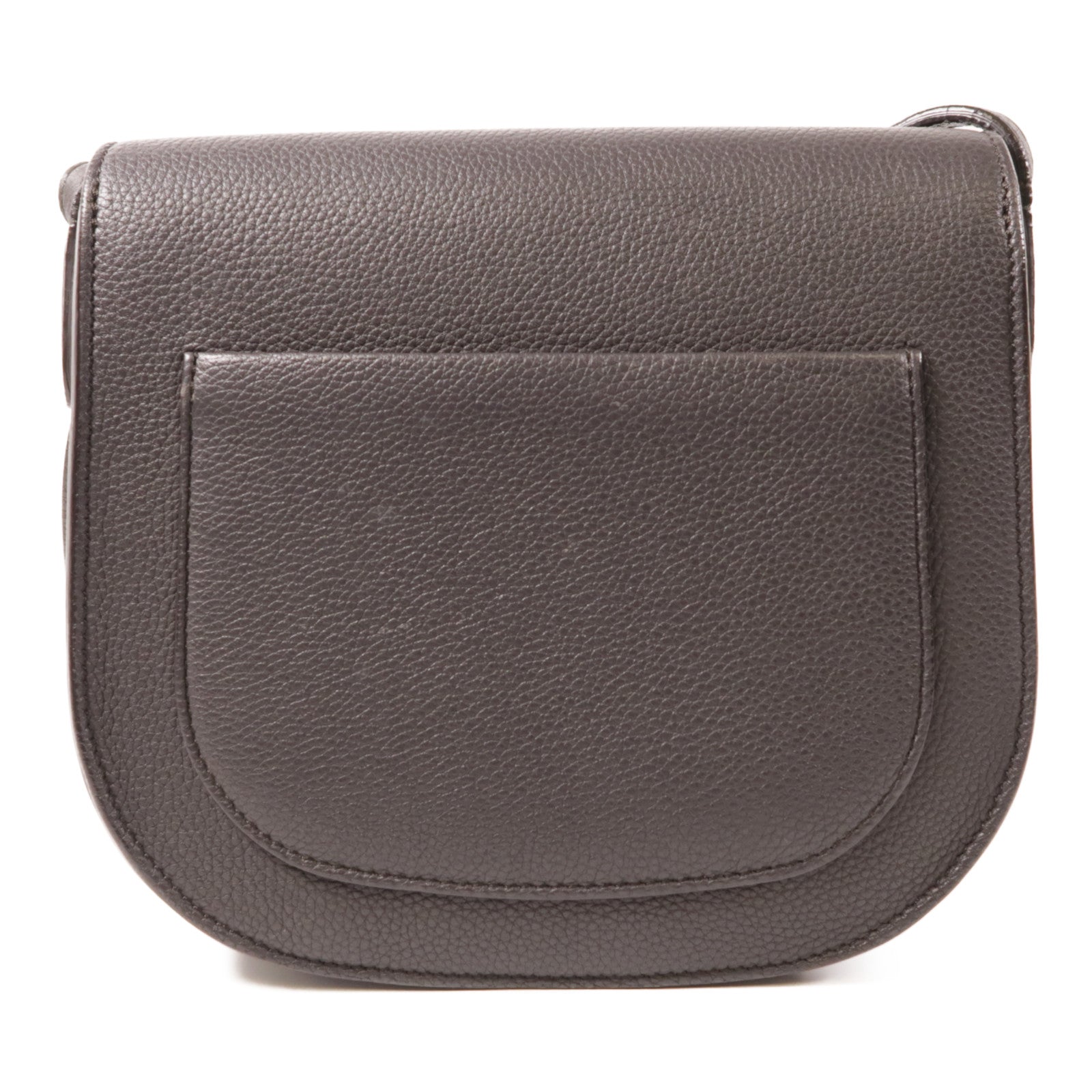 CELINE 【激減優惠】牛皮皮革Trotteur金扣肩背袋