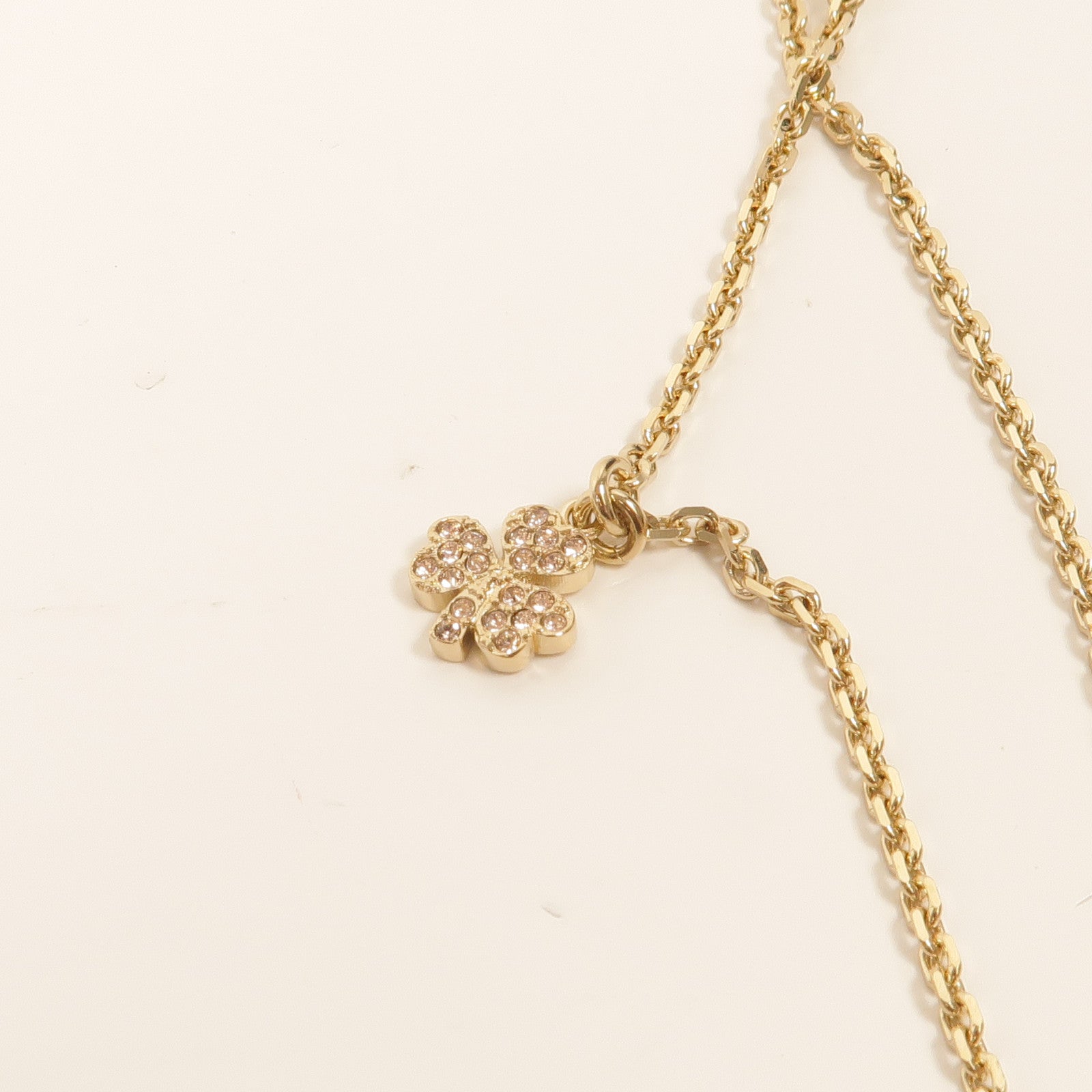Dior 金屬Gold Bee and Star Double Necklace項鍊