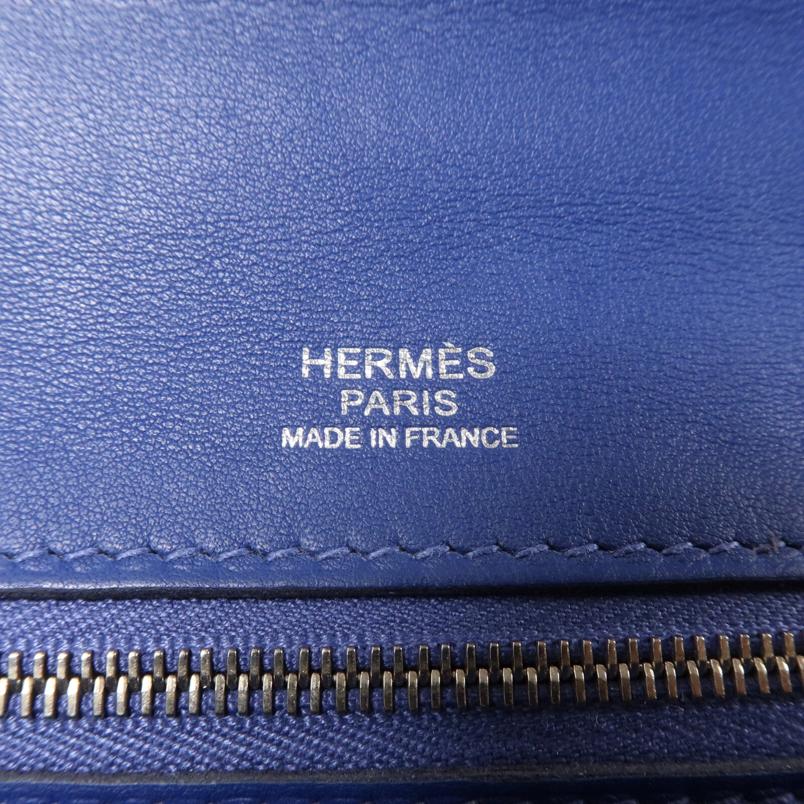 HERMES Togo皮革24/24 29cm手挽肩背兩用袋Bleu Brighton