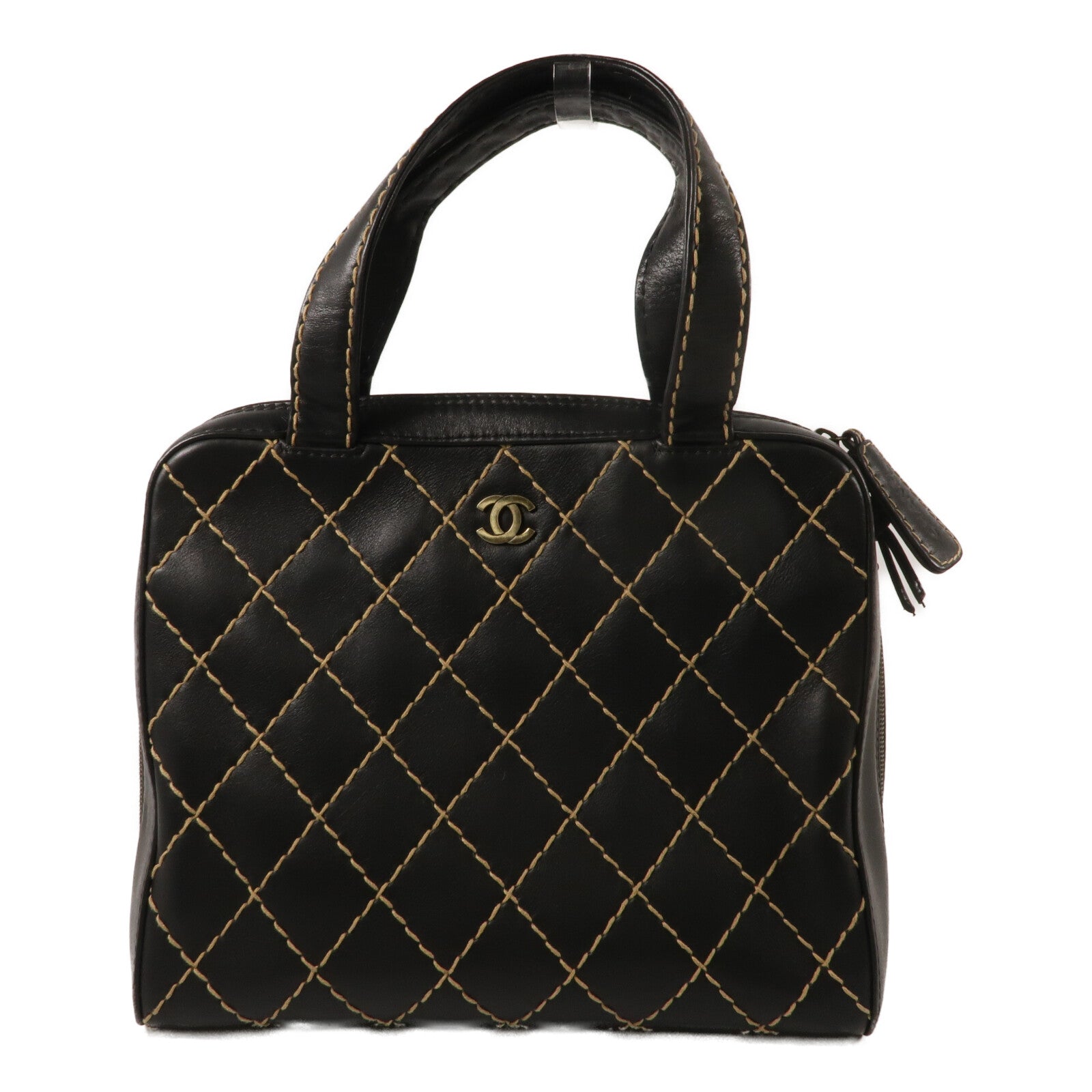 CHANEL 牛皮皮革Vintage Totebag手挽袋