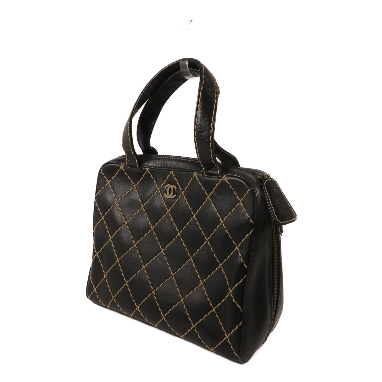 CHANEL 牛皮皮革Vintage Totebag手挽袋