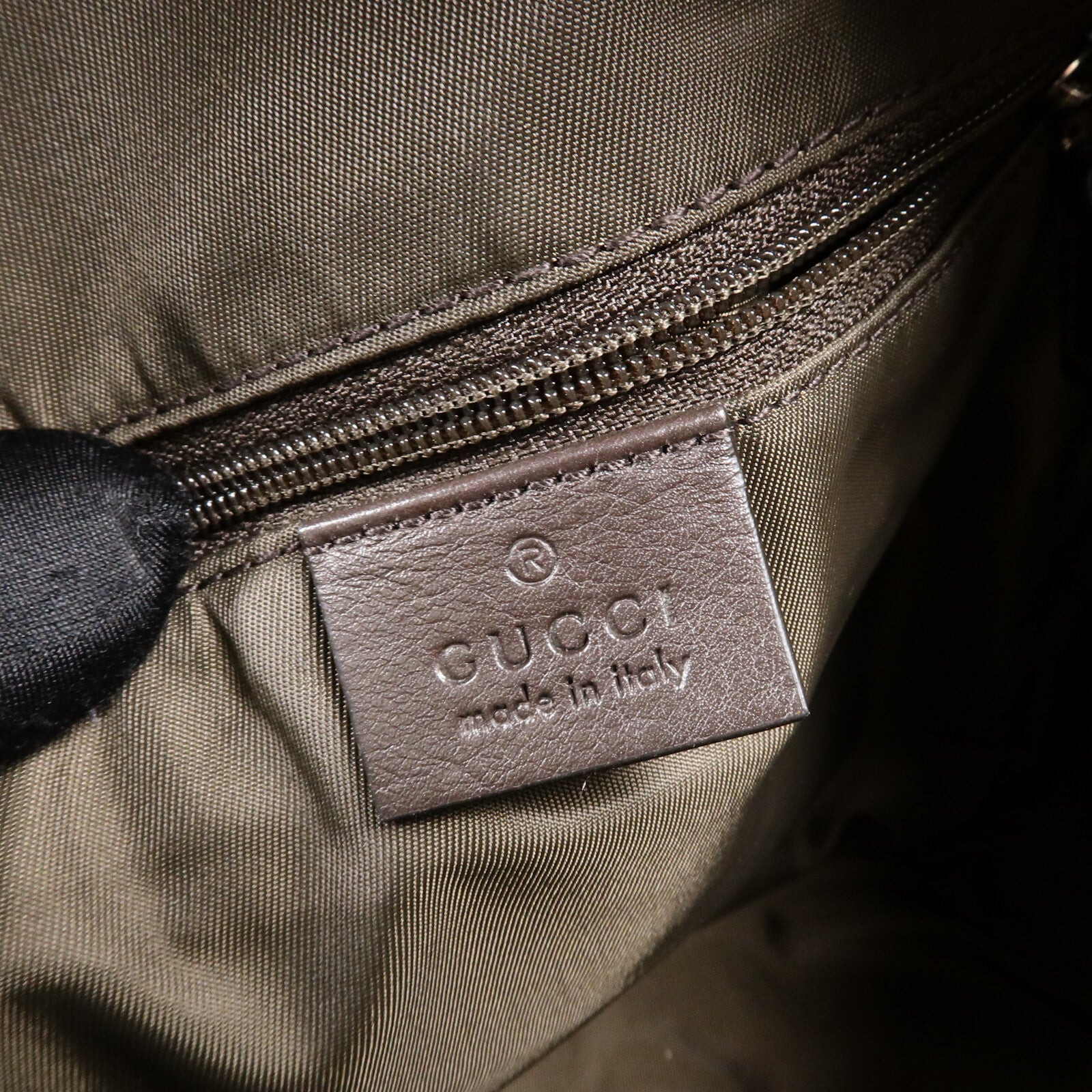 GUCCI 塗層帆布Backpack背包
