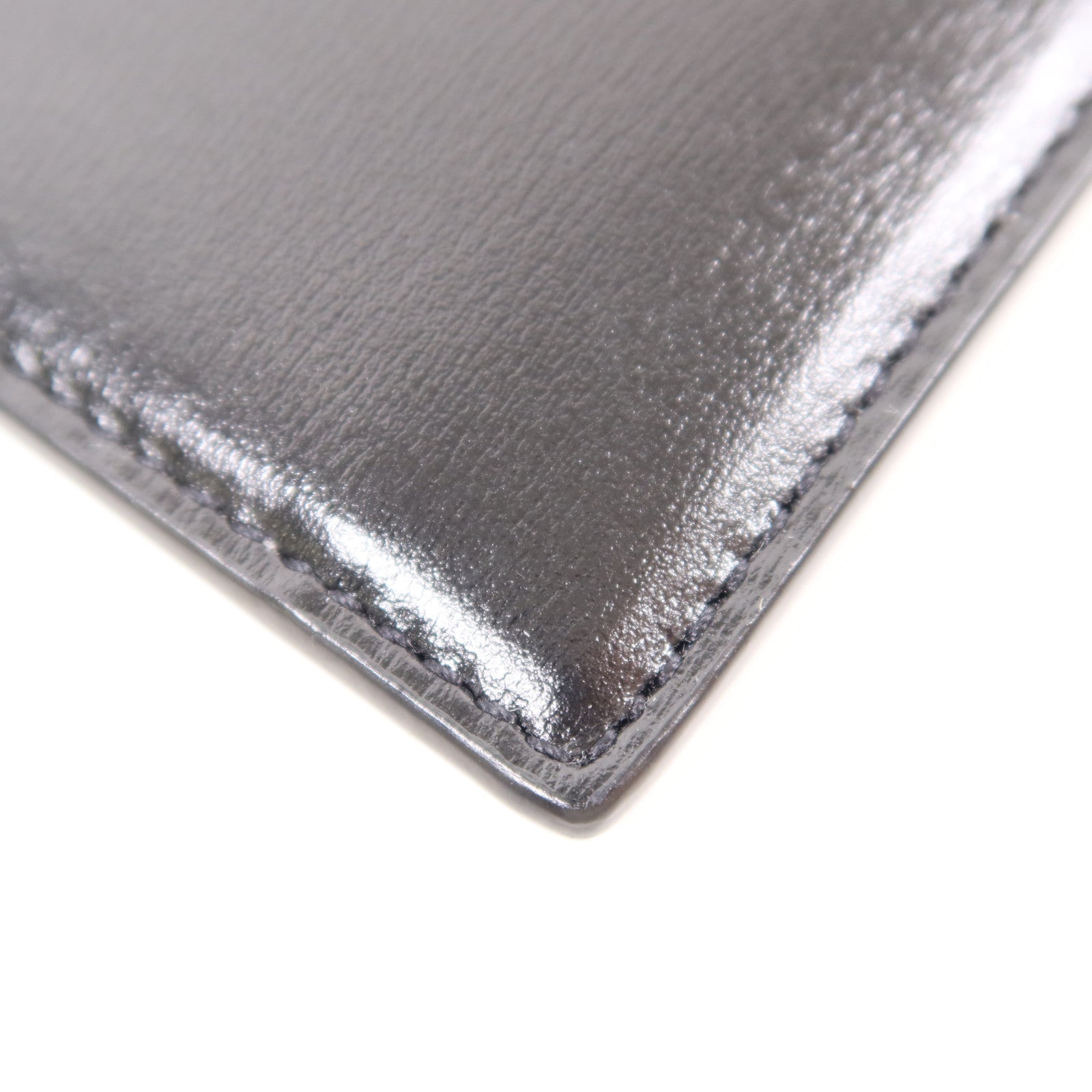 SAINT LAURENT 皮革Card Case金扣卡片套