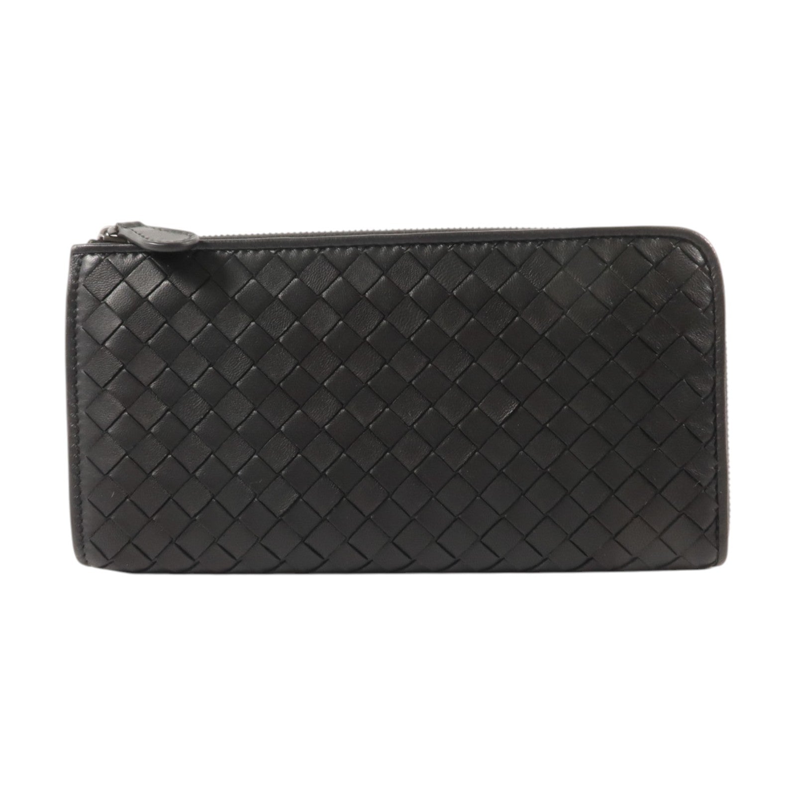 BOTTEGA VENETA 羊皮皮革Zipper Long Wallet長錢包