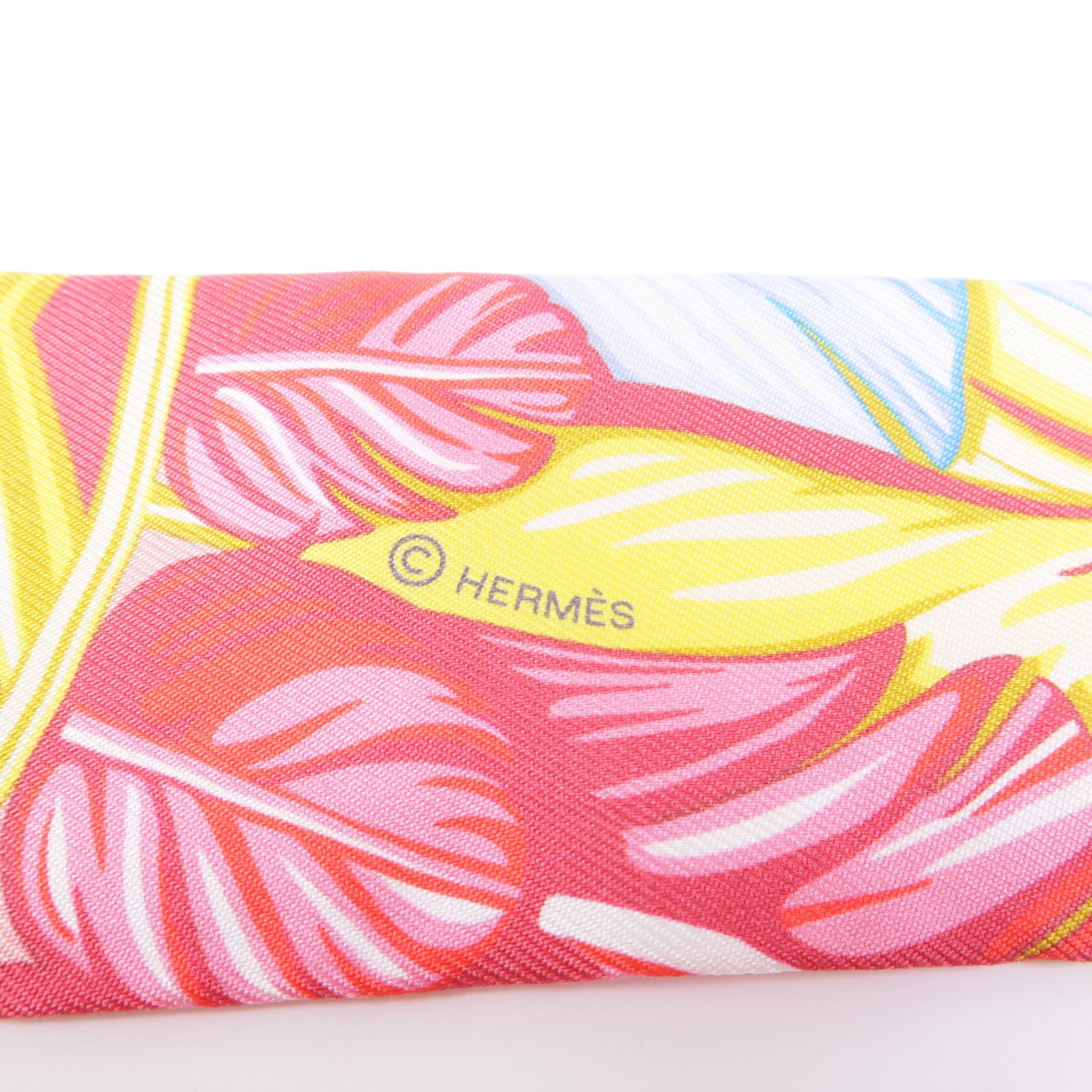 HERMES 絲質Twilly絲巾
