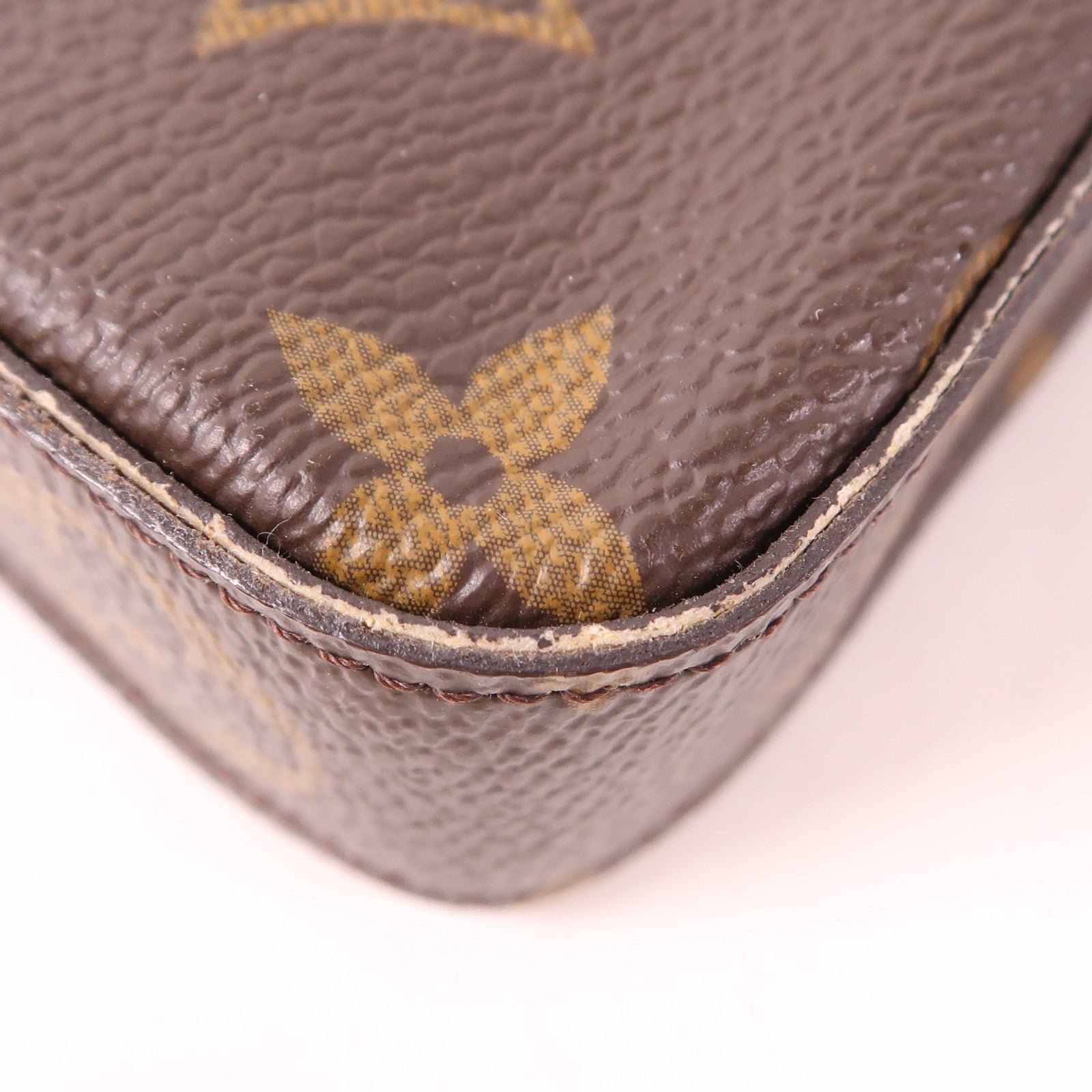 LOUIS VUITTON LV GHW Pochette Felicie Chain Shoulder Bag M61276 Monogram Brown