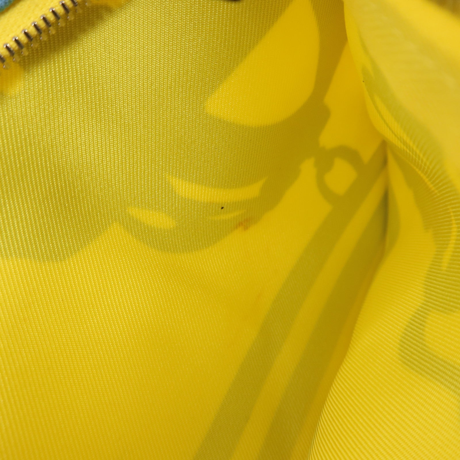 HERMES 絲質Silk City銀扣肩背袋