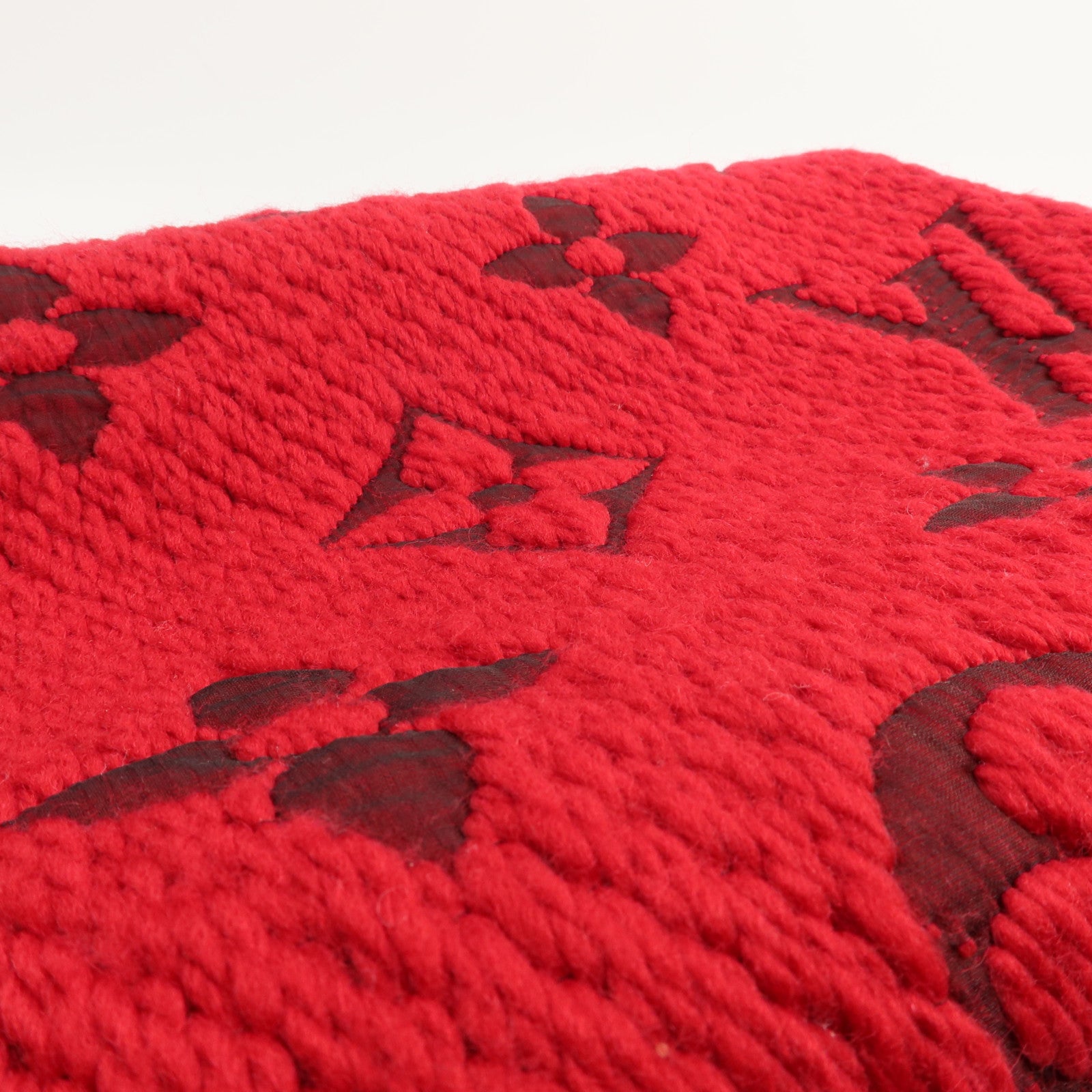 LOUIS VUITTON 羊毛/絲質Scarf 174x31cm圍巾