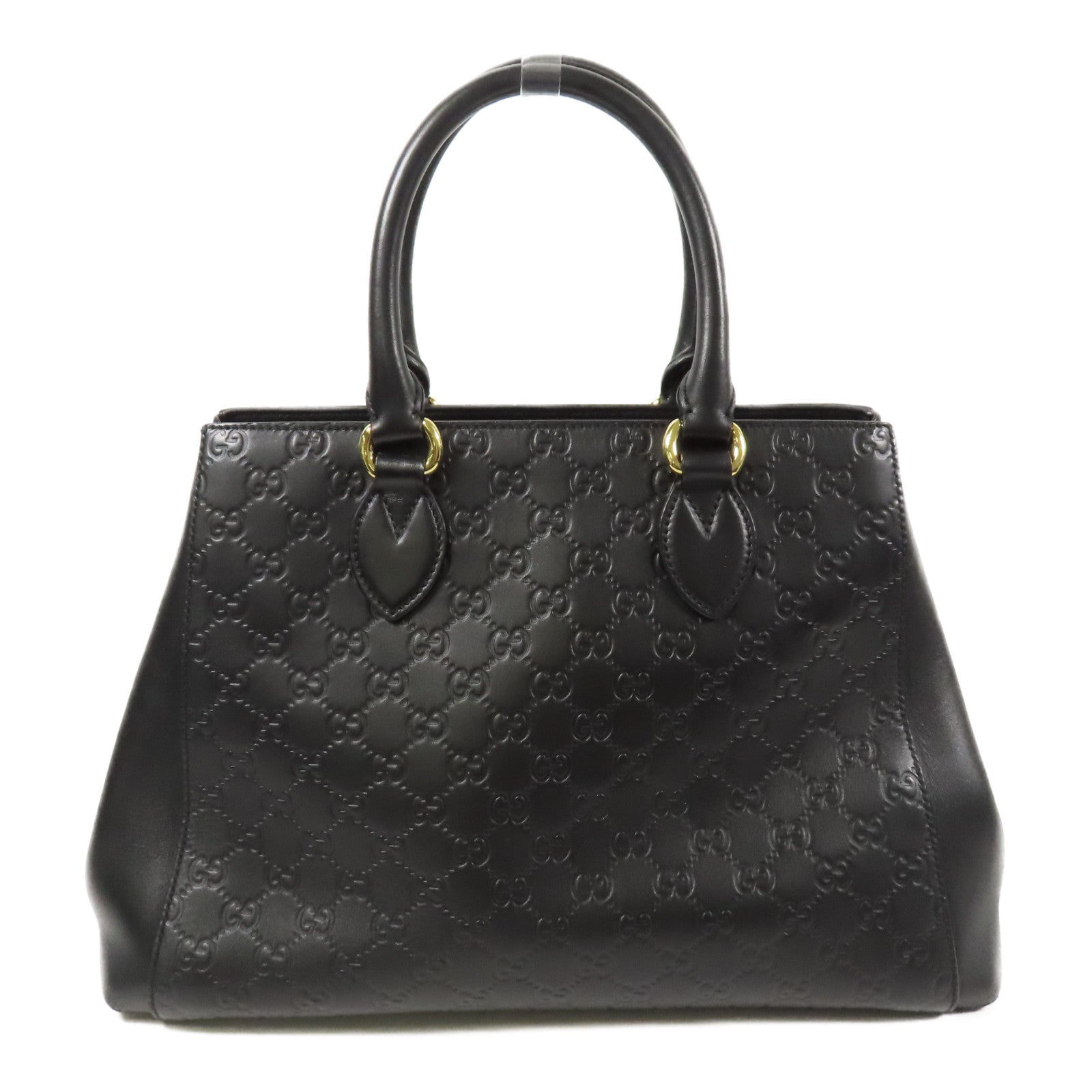 GUCCI 牛皮皮革Guccissima金扣手挽肩背兩用袋