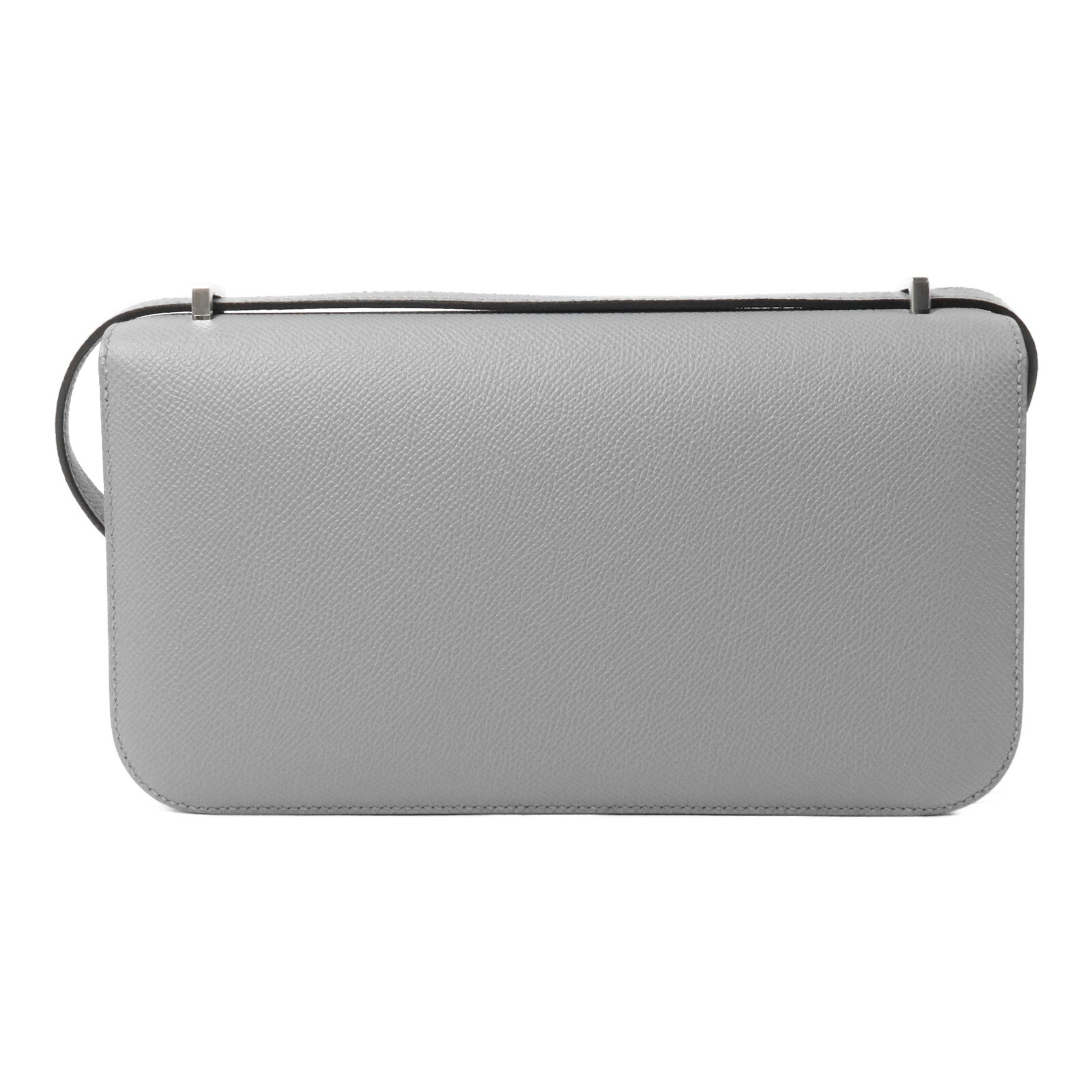 HERMES Epsom皮革Constance Elan肩背袋Gris Pantin