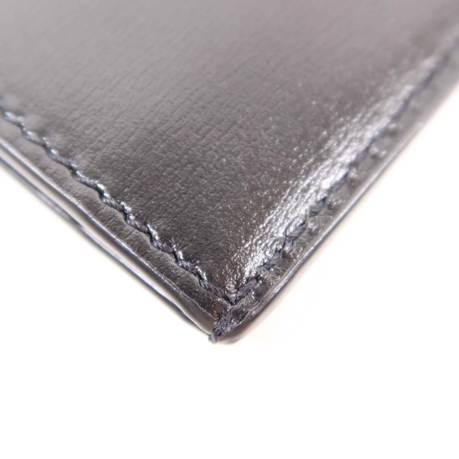 SAINT LAURENT 皮革Card Case金扣卡片套