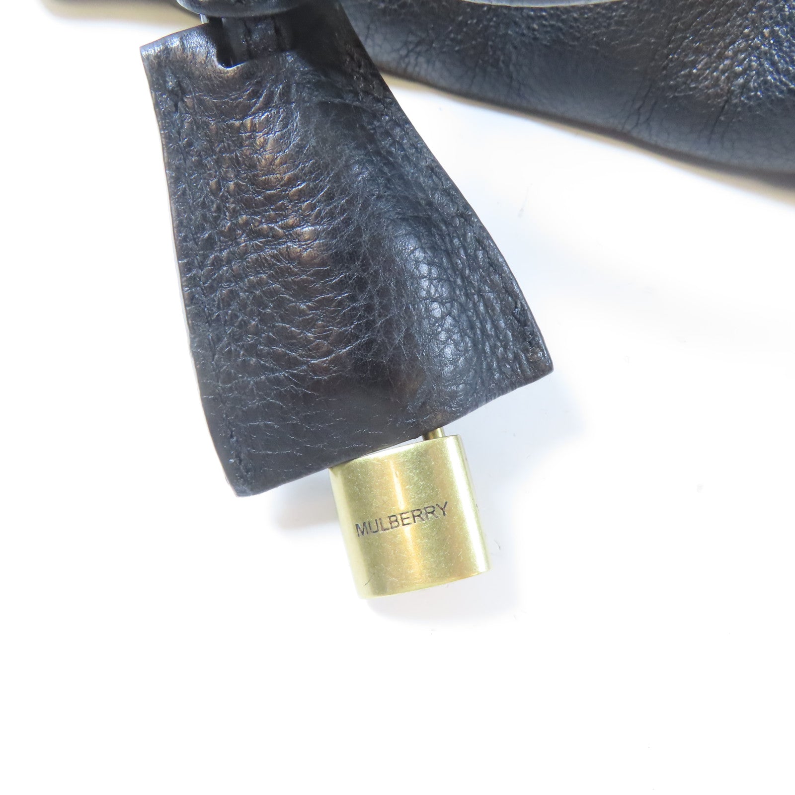 MULBERRY 皮革2 Way Shoulder Bag金扣手挽肩背兩用袋黑色