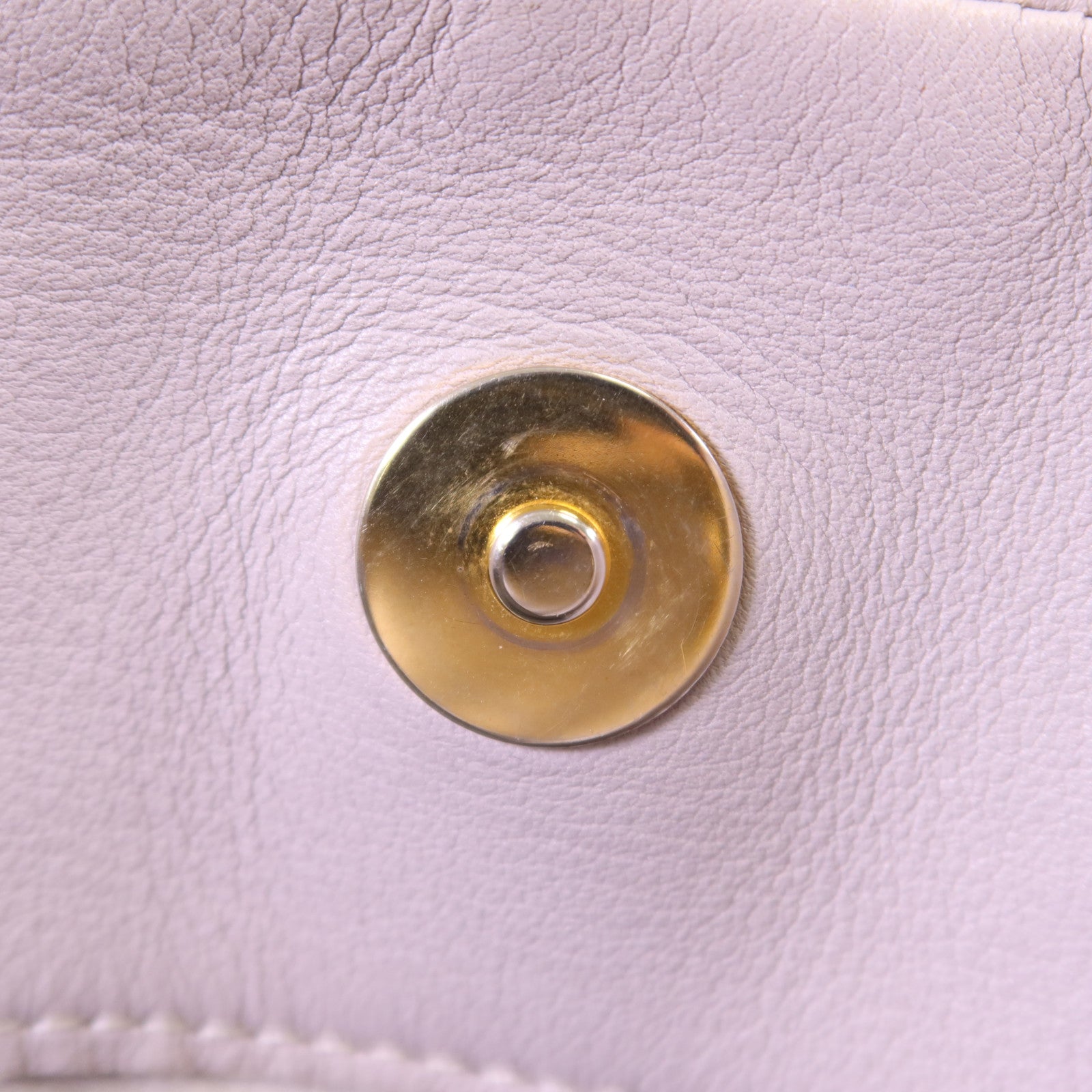 CHANEL 牛皮皮革2 Way Shoulder Bag金扣手挽肩背兩用袋