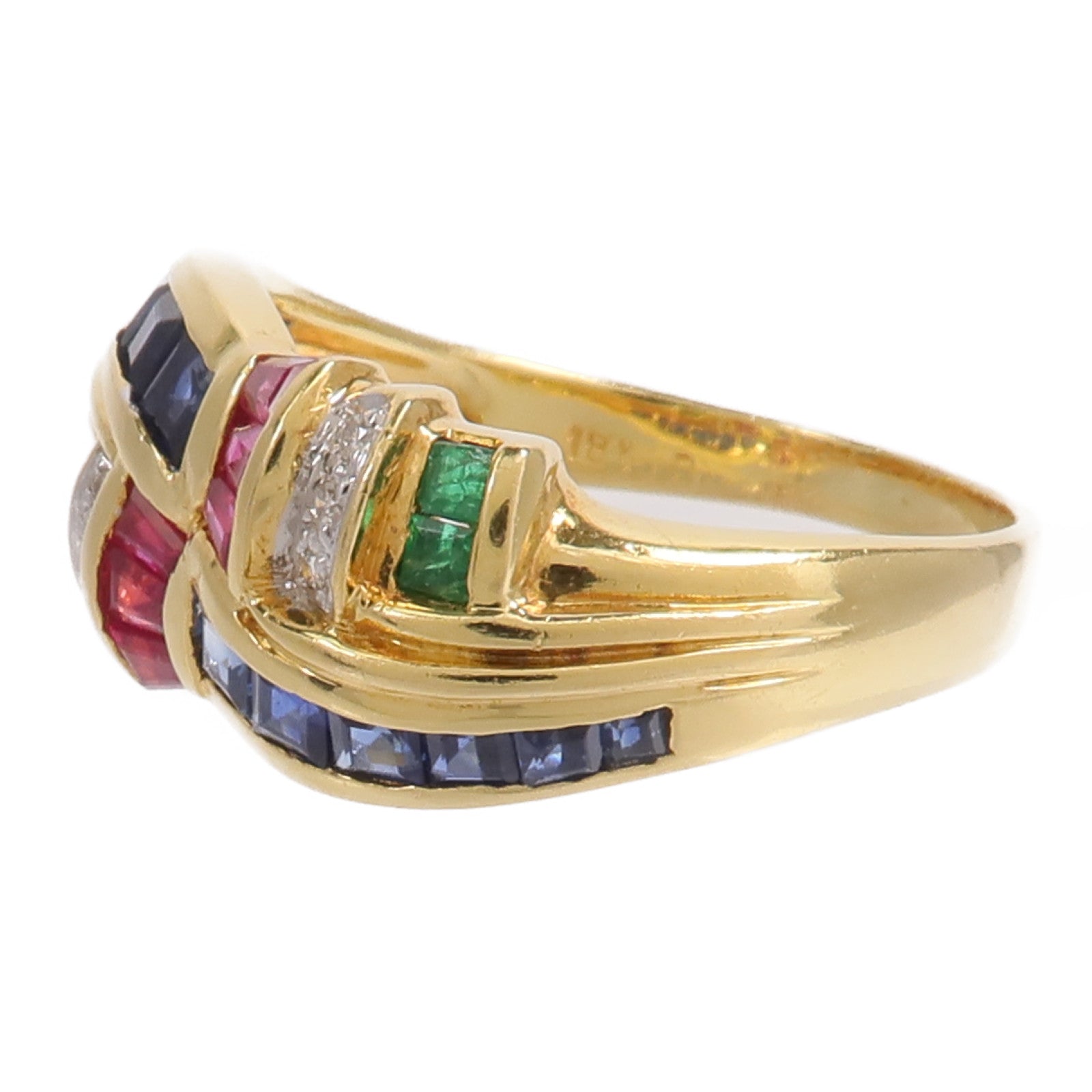 JEWELRY 18K白金/黃金Ring鑽石戒指