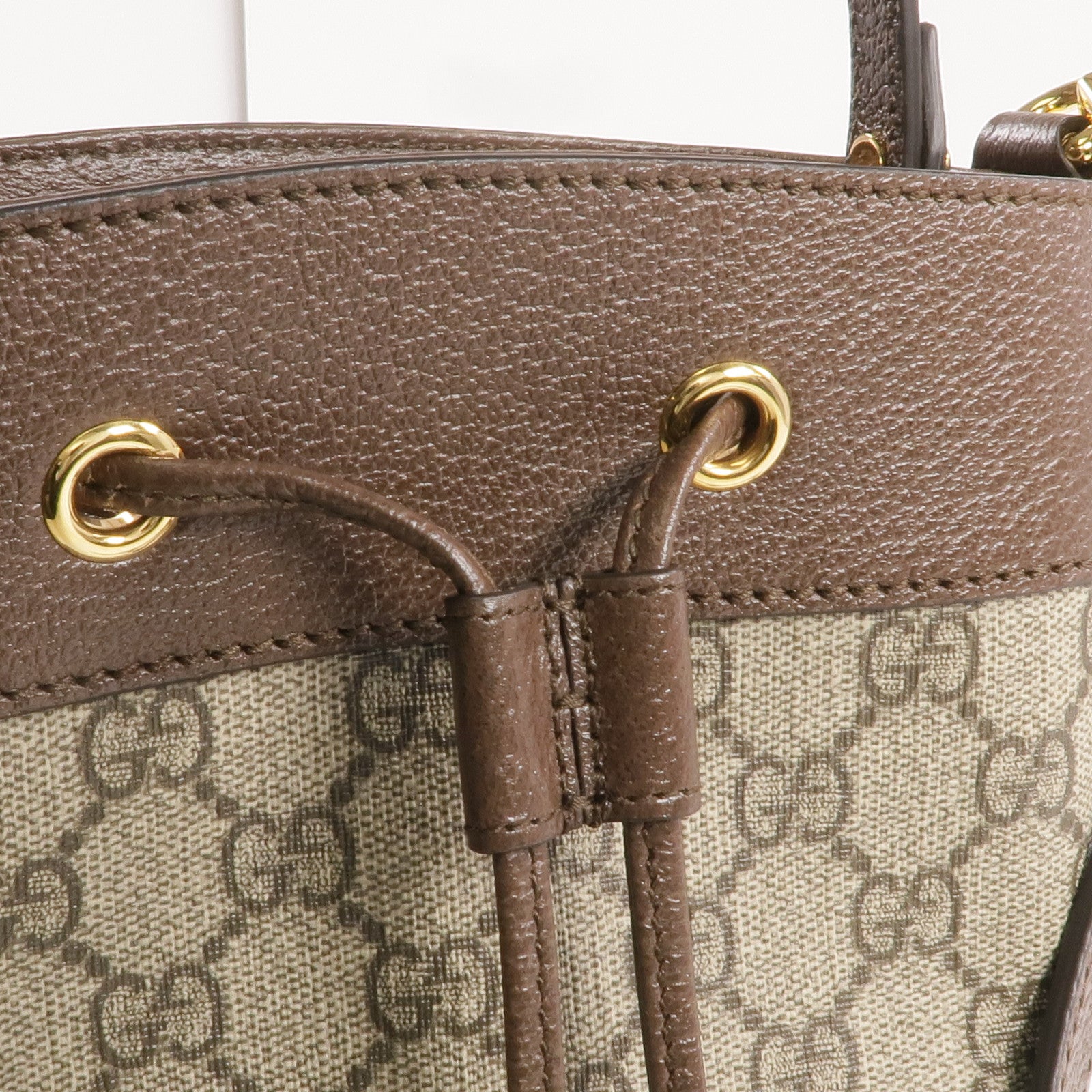 GUCCI 塗層帆布Ophidia GG Bucket金扣手挽肩背兩用袋