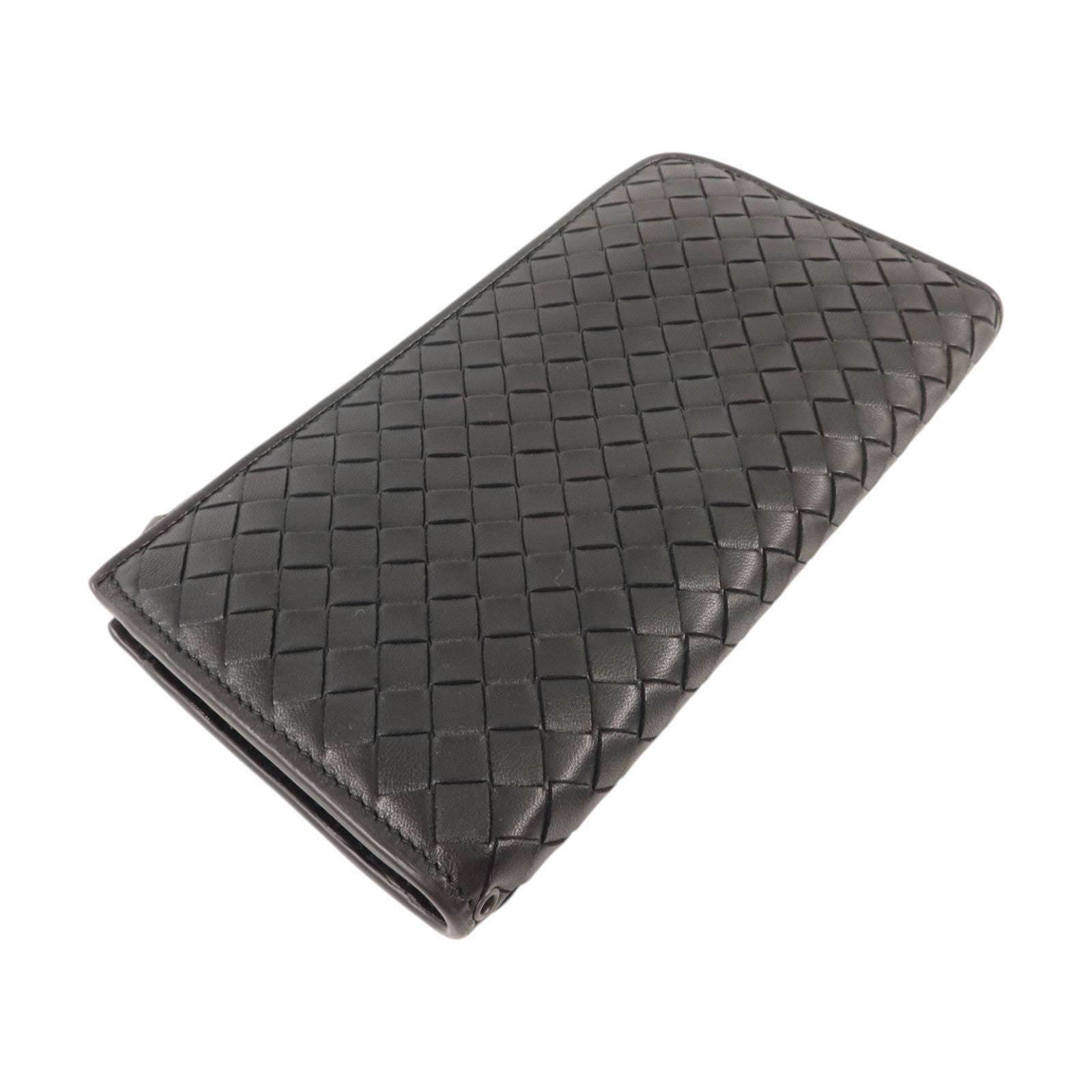 BOTTEGA VENETA 羊皮皮革Zipper Long Wallet長錢包