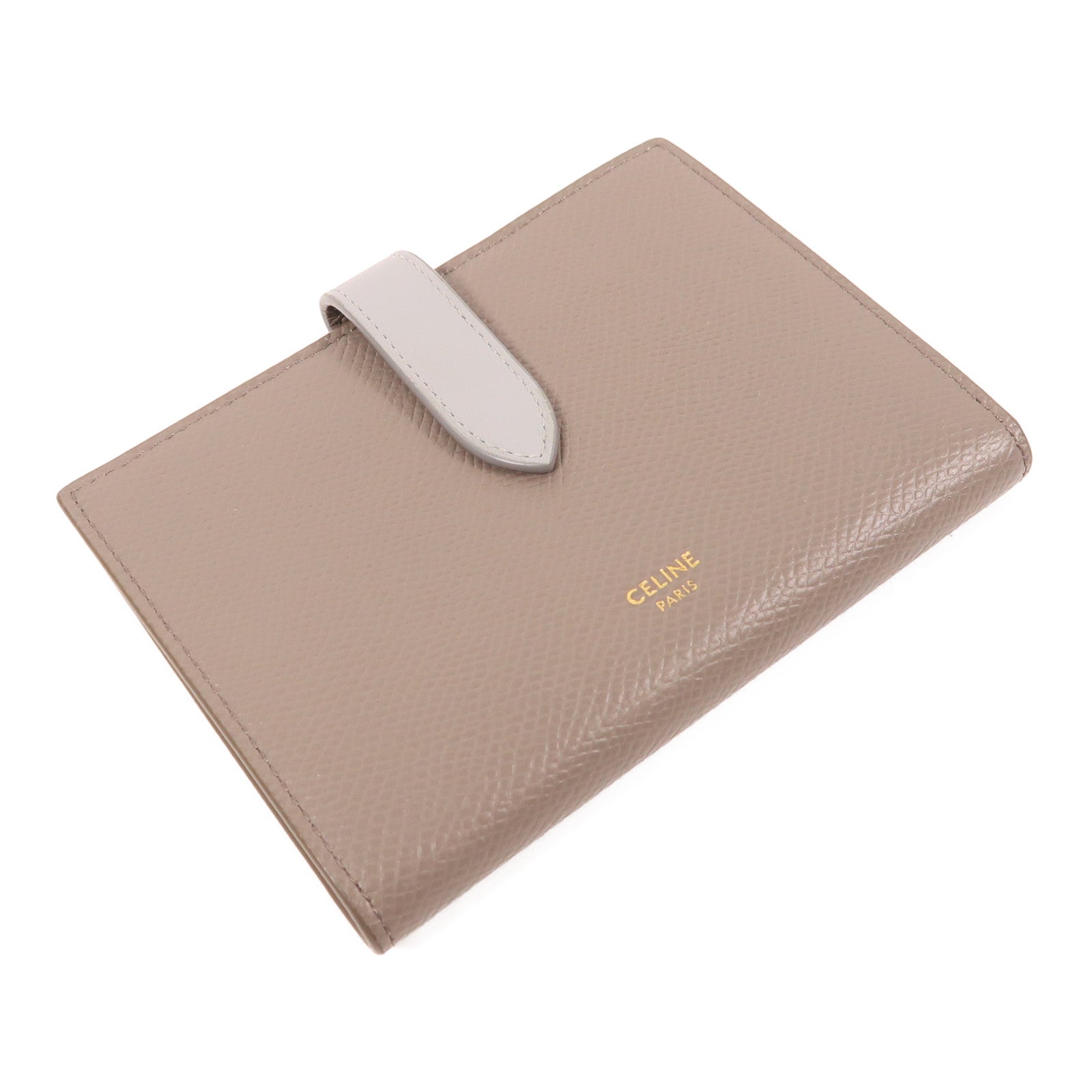 CELINE 牛皮皮革Wallet金扣錢包