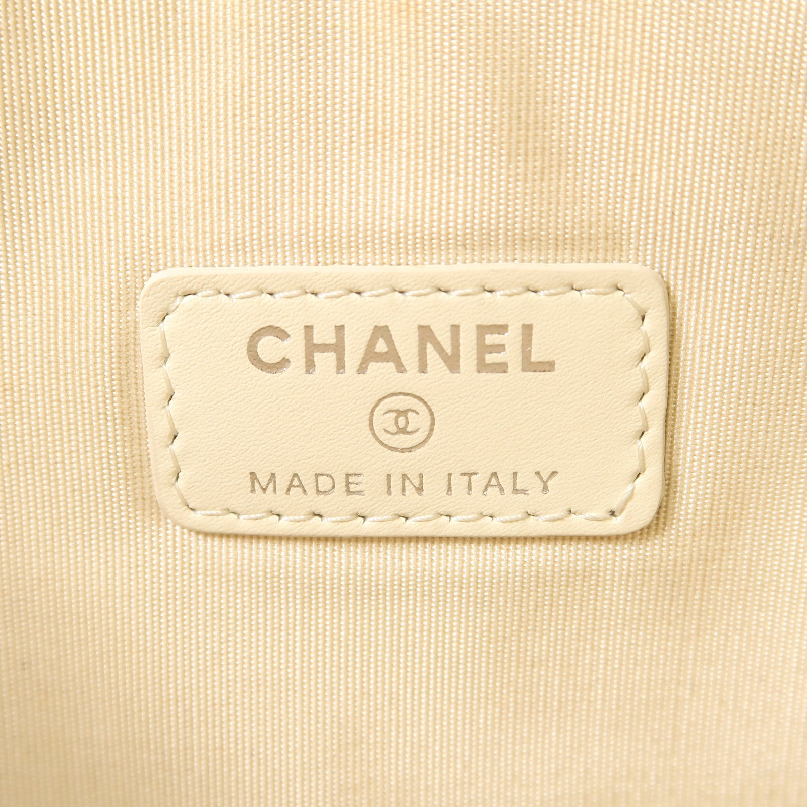 CHANEL 花呢Pochette銀扣手拿包粉紅色