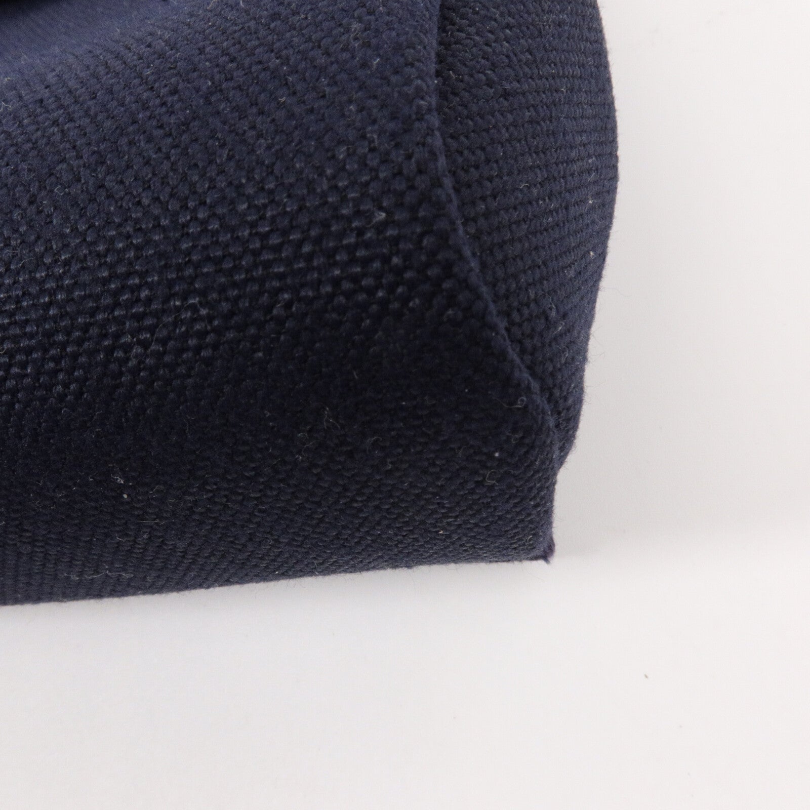 HERMES 帆布Mini Herbag肩背袋Bleu Indigo