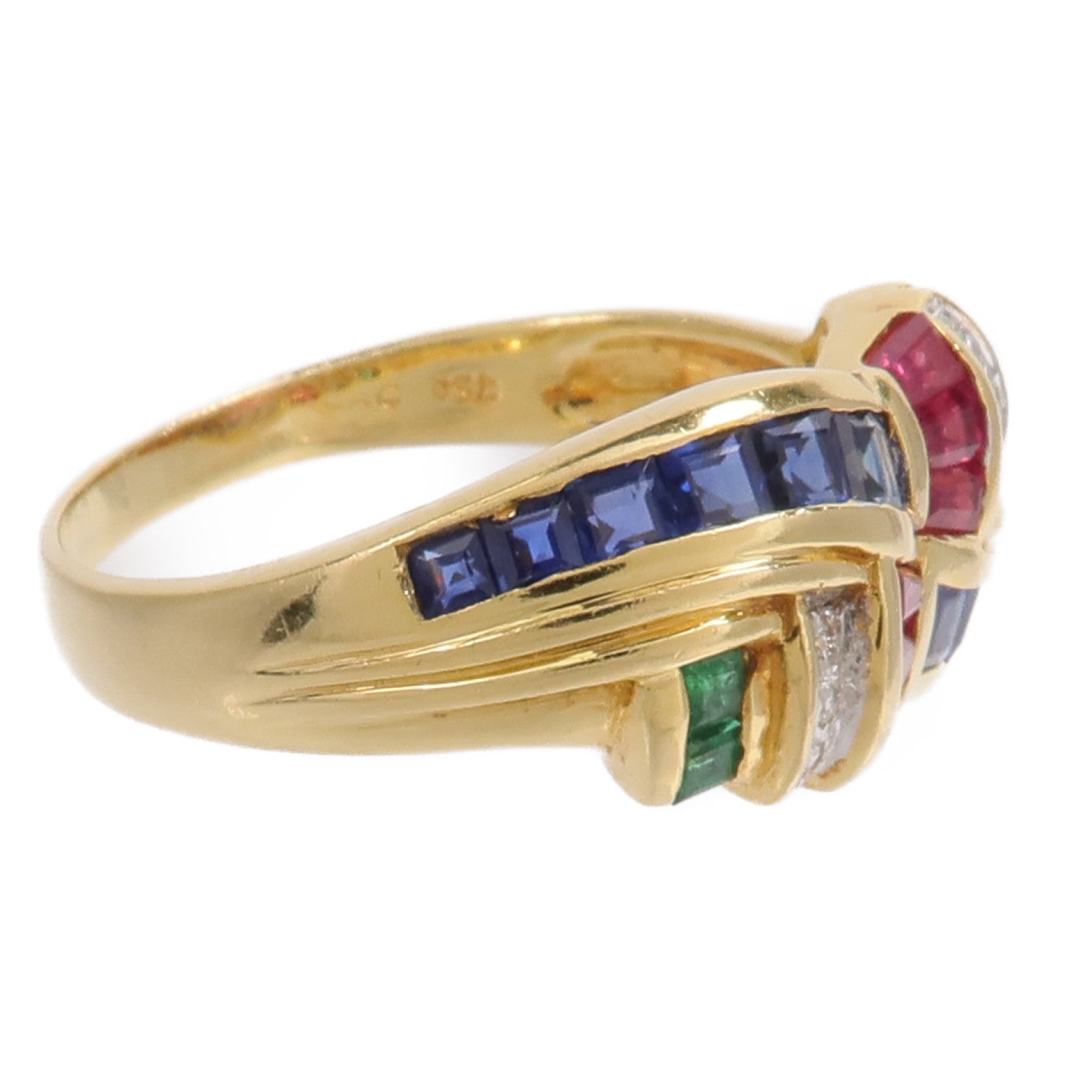 JEWELRY 18K白金/黃金Ring鑽石戒指