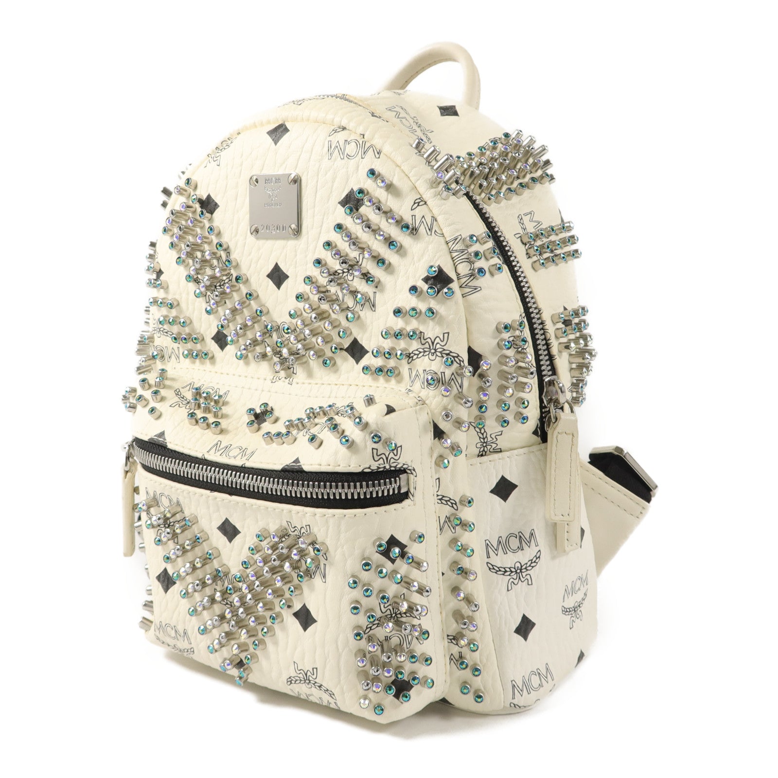 MCM 塗層帆布Stark Backpack背包