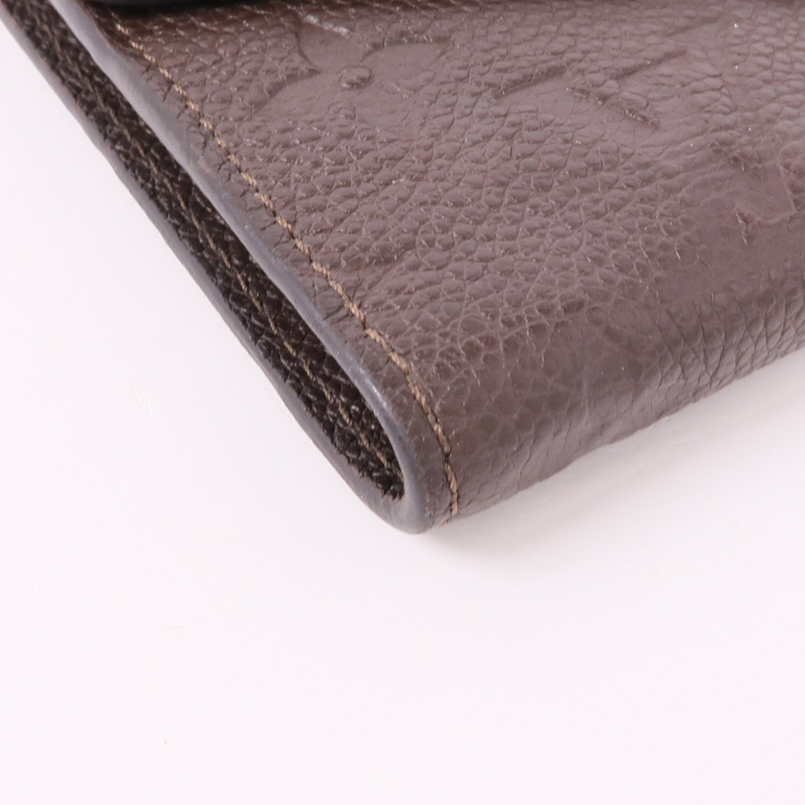 LOUIS VUITTON LV GHW Trifold Wallet M60543 Monogram Empreinte Brown