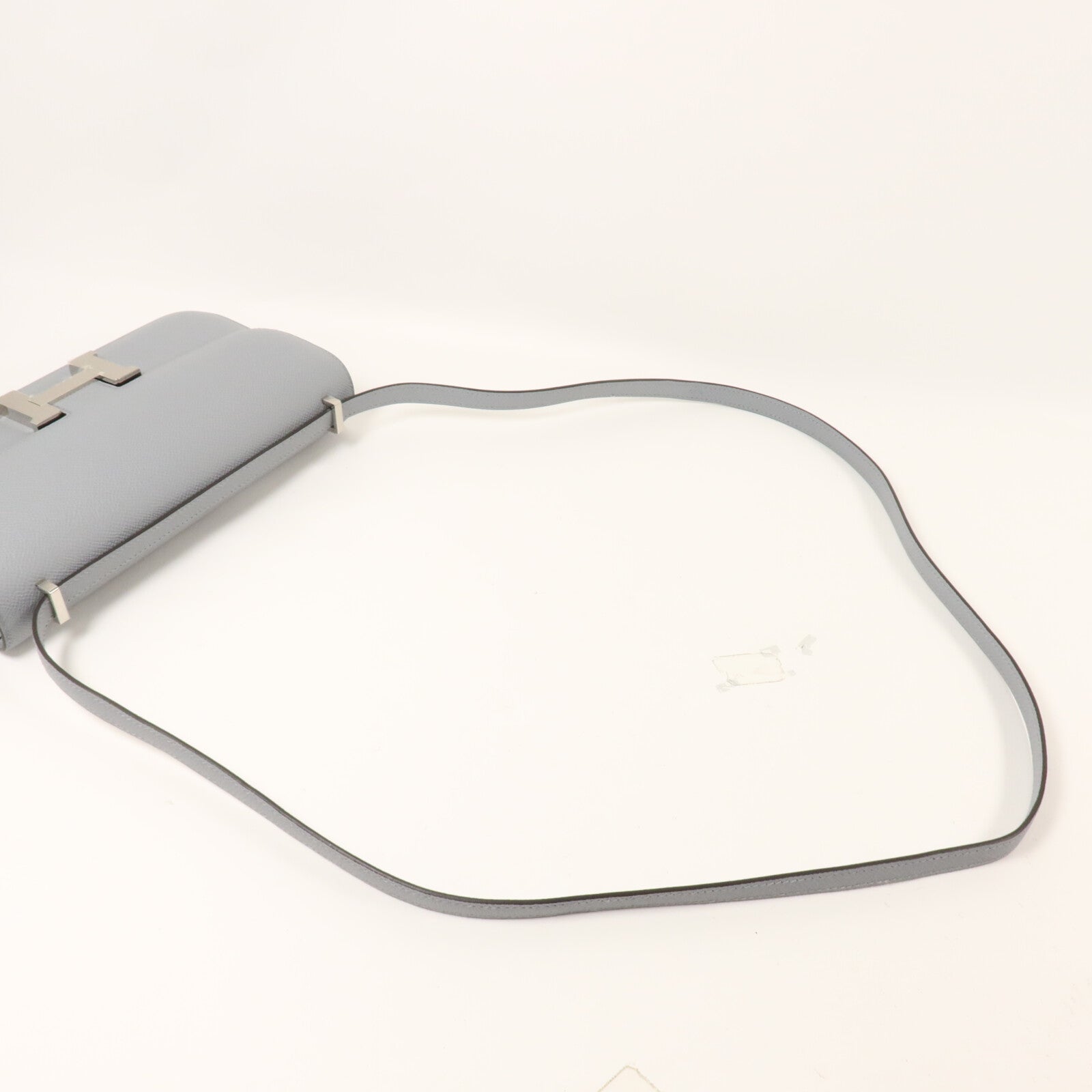 HERMES Epsom皮革Constance Elan肩背袋Gris Pantin