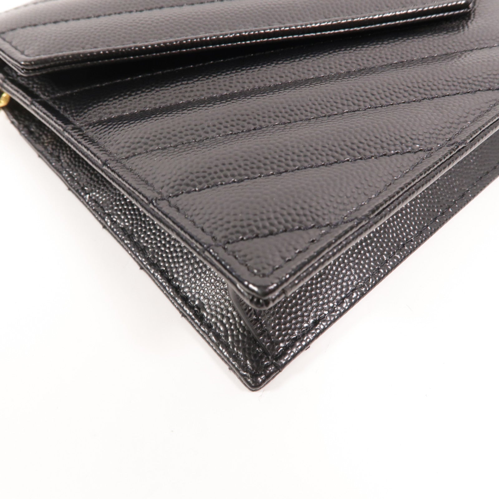 YVES SAINT LAURENT 牛皮皮革Cassandre Wallet On Chain鏈帶肩背袋
