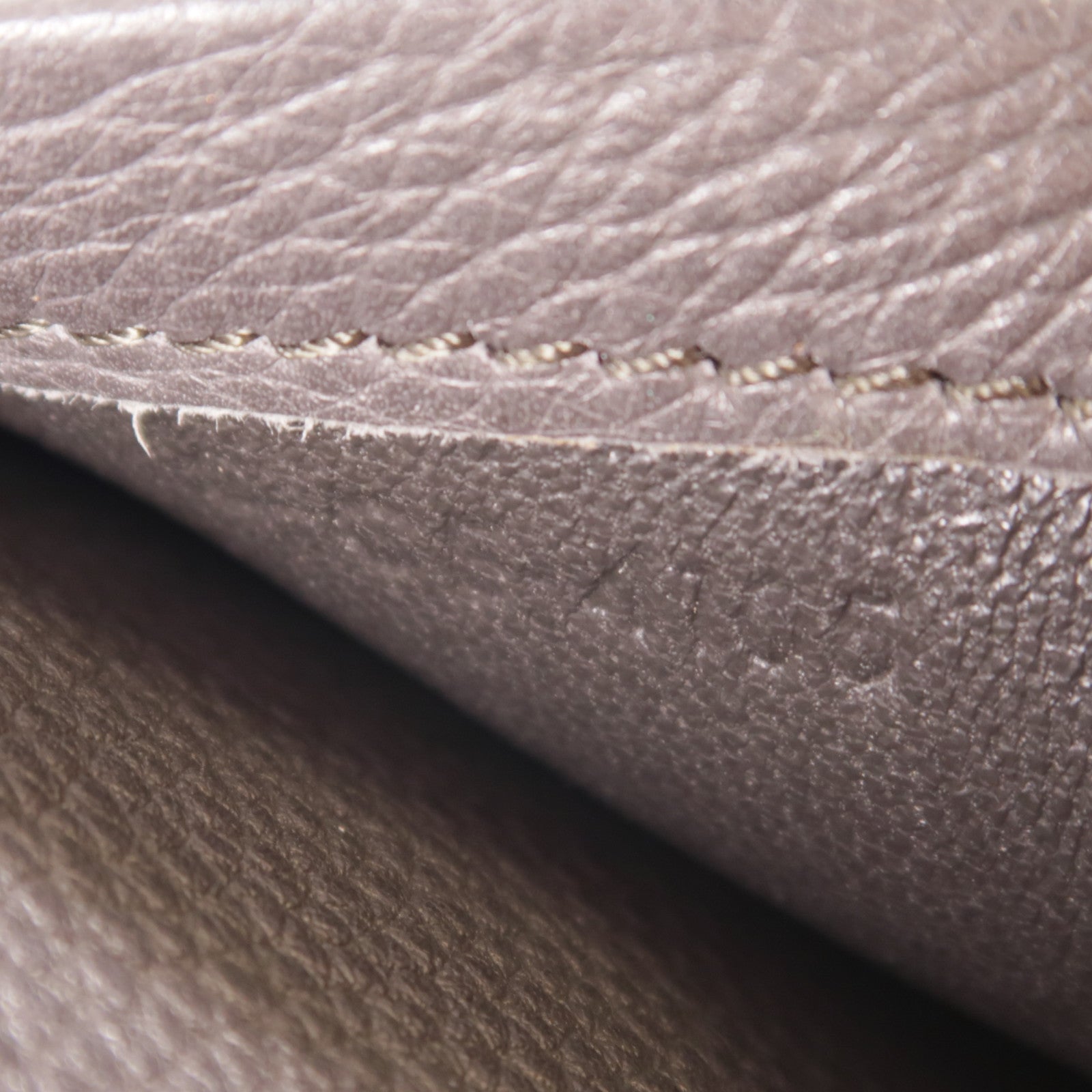 CELINE GHW Trotteur Shoulder Bag Calfskin Leather